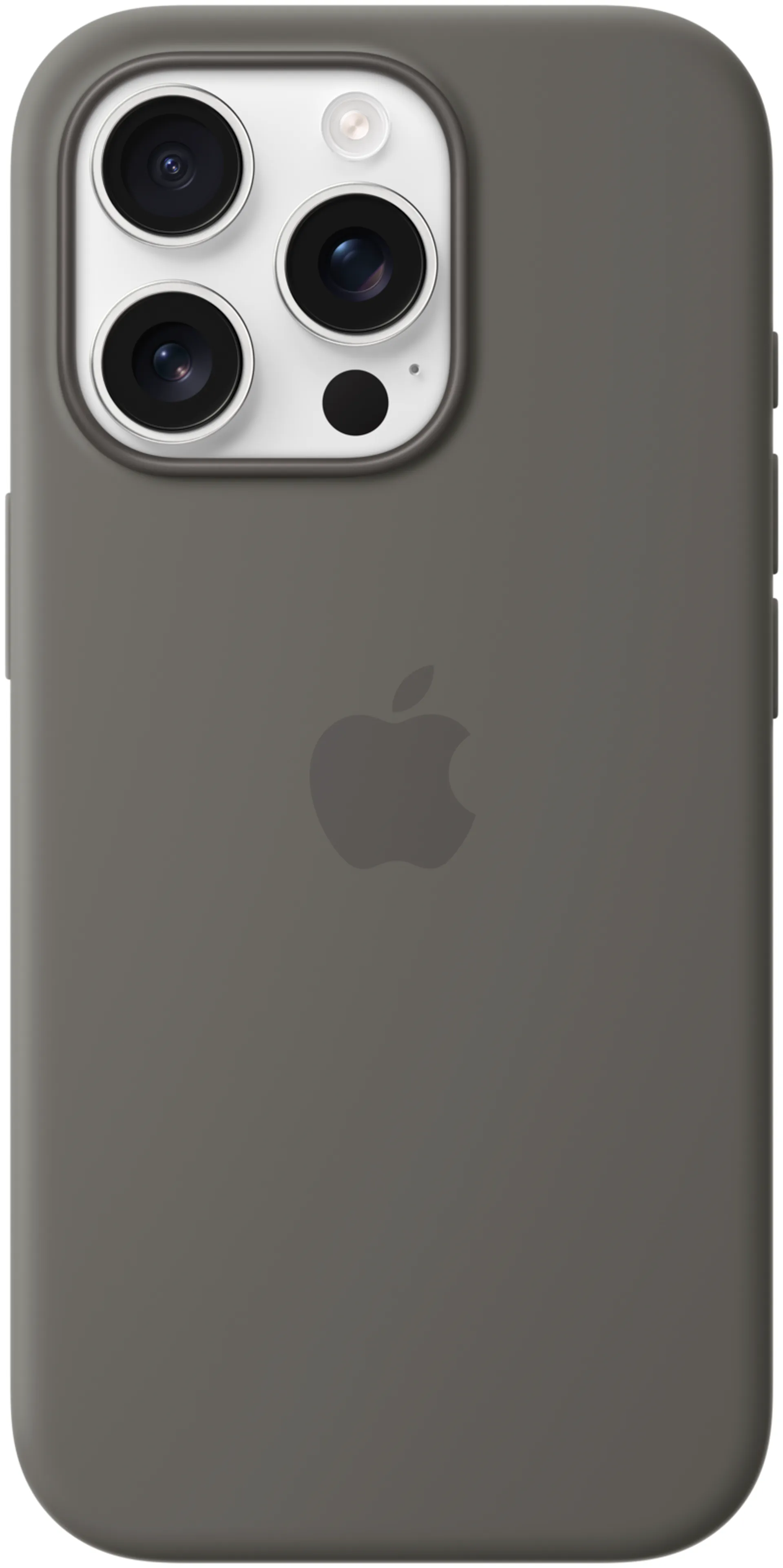 Apple iPhone 16 Pro Max silikoni suojakuori  - Stone Gray