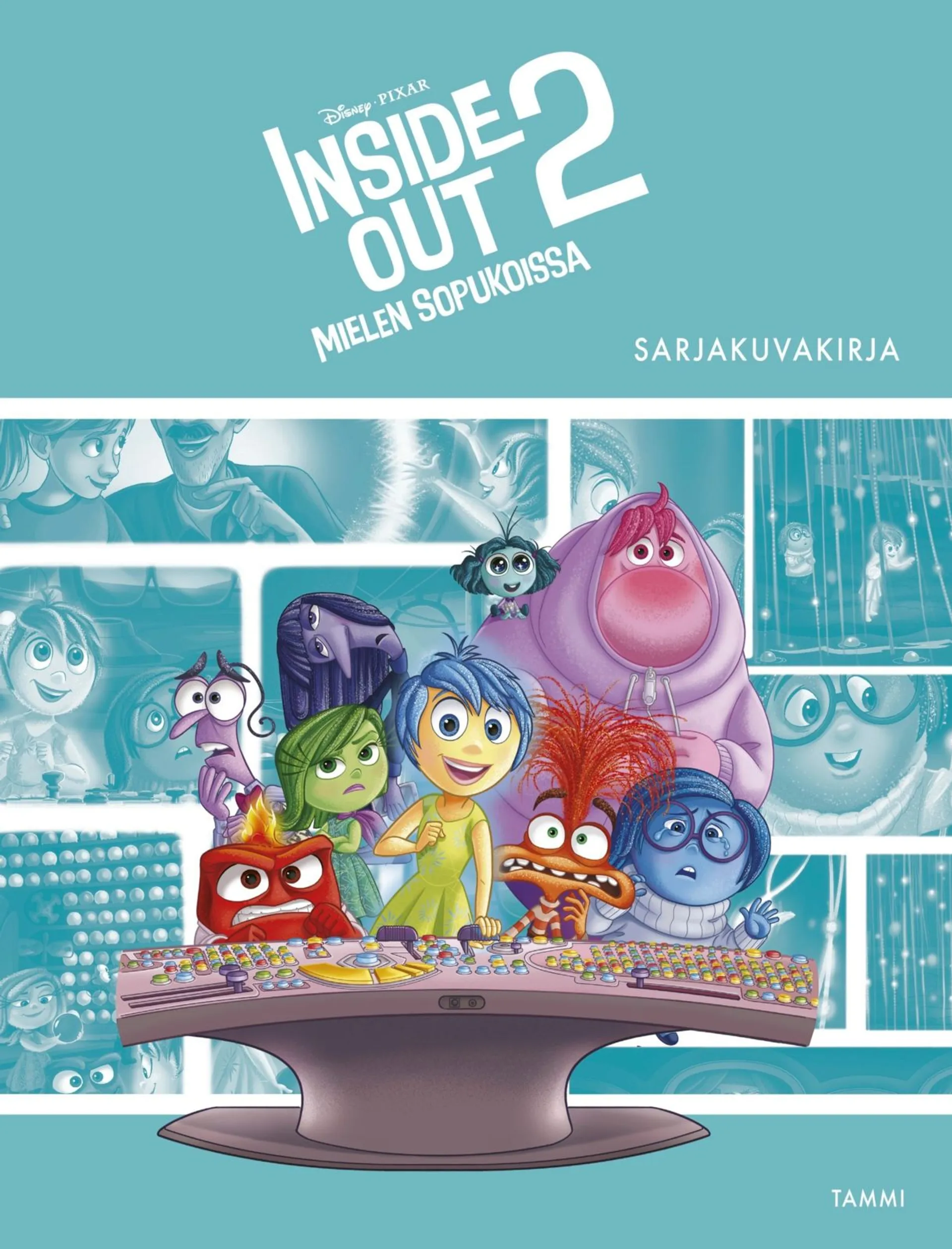Disney Pixar. Inside Out 2. Sarjakuvakirja - Mielen sopukoissa