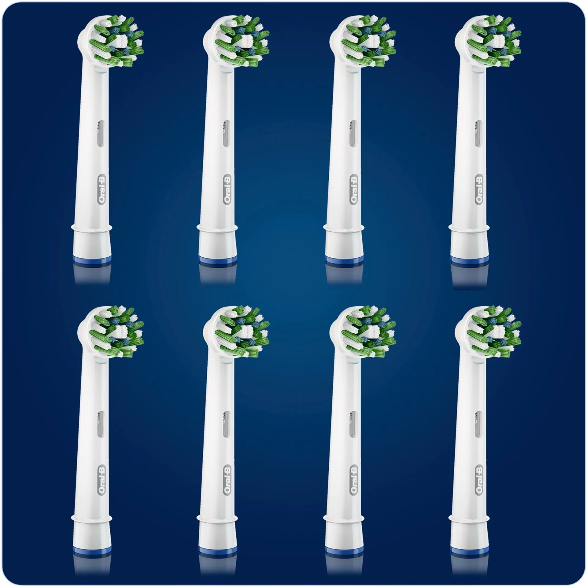 Oral-B CrossAction vaihtoharja CleanMaximiser -tekniikalla 8kpl - 3