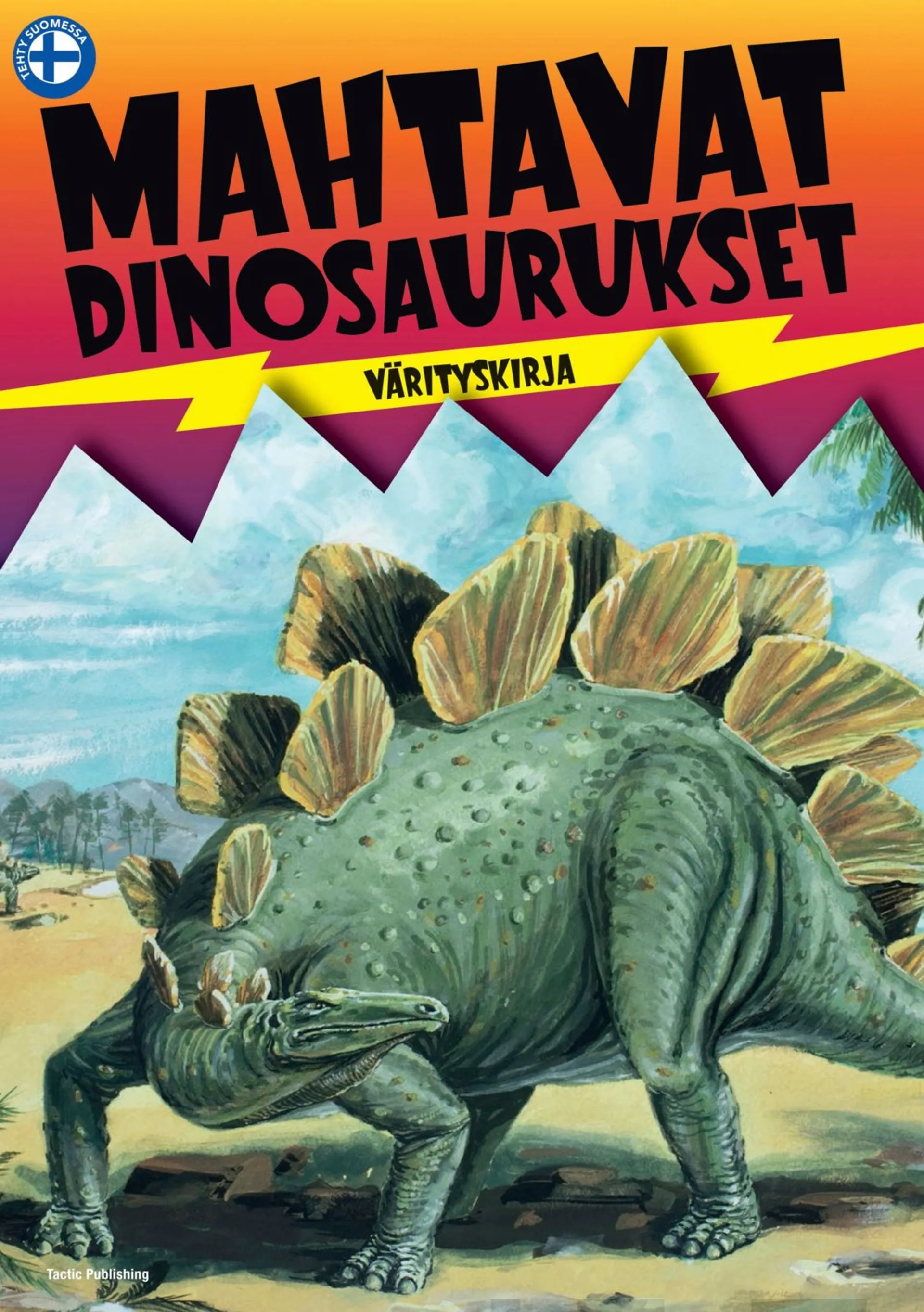 Mahtavat dinosaurukset - värityskirja