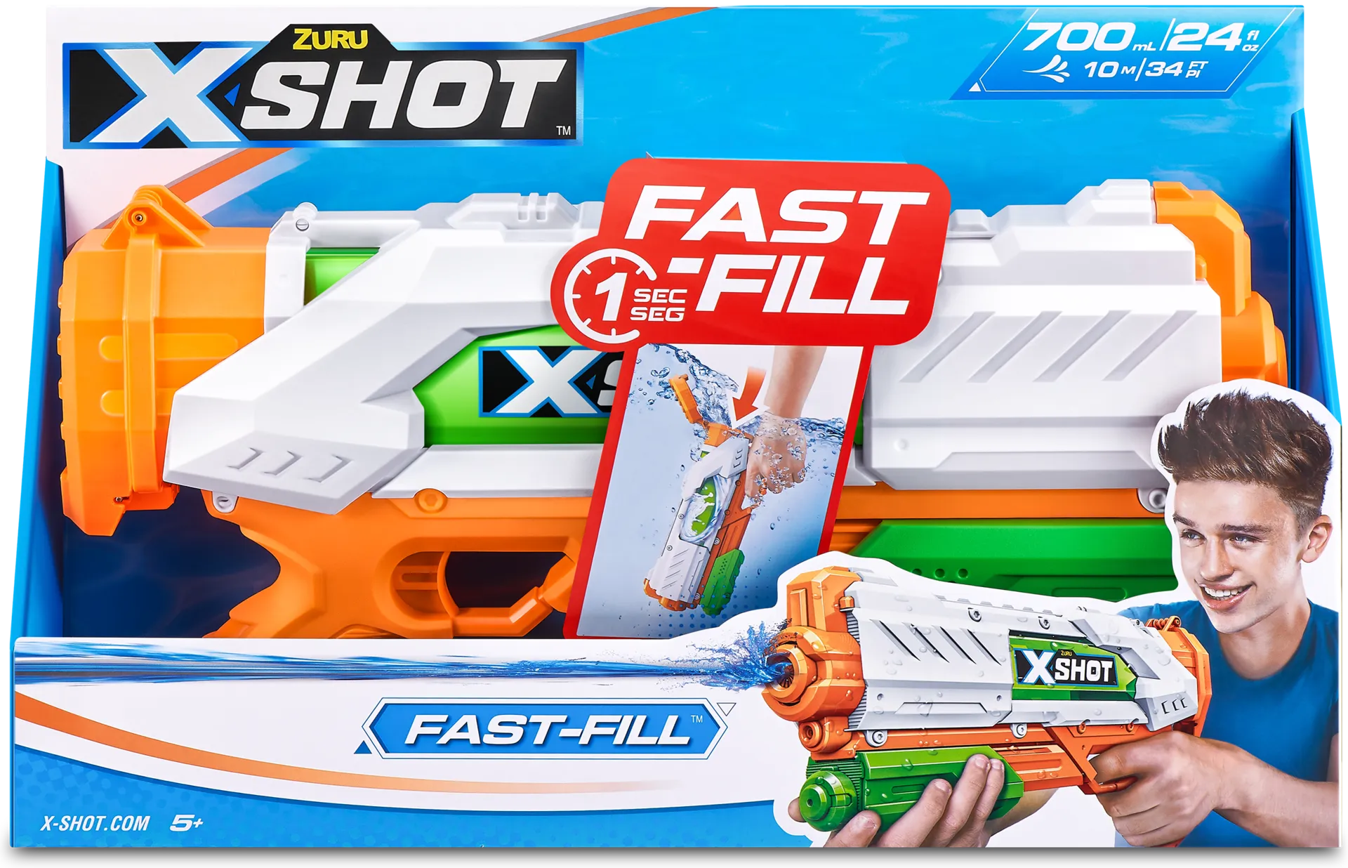 X-Shot vesipyssy Fast Fill Blaster