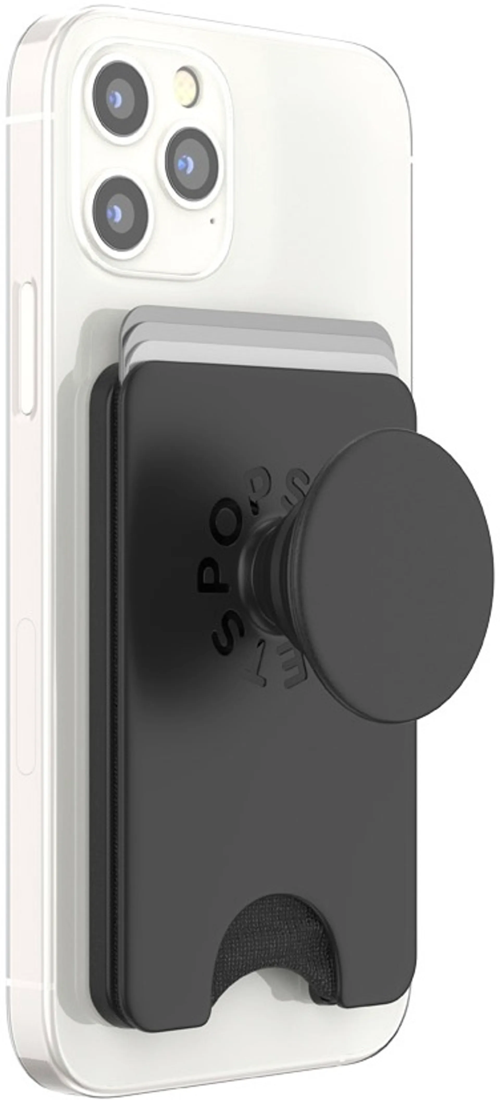 Popsockets korttikotelo PopWallet+ Black - 11