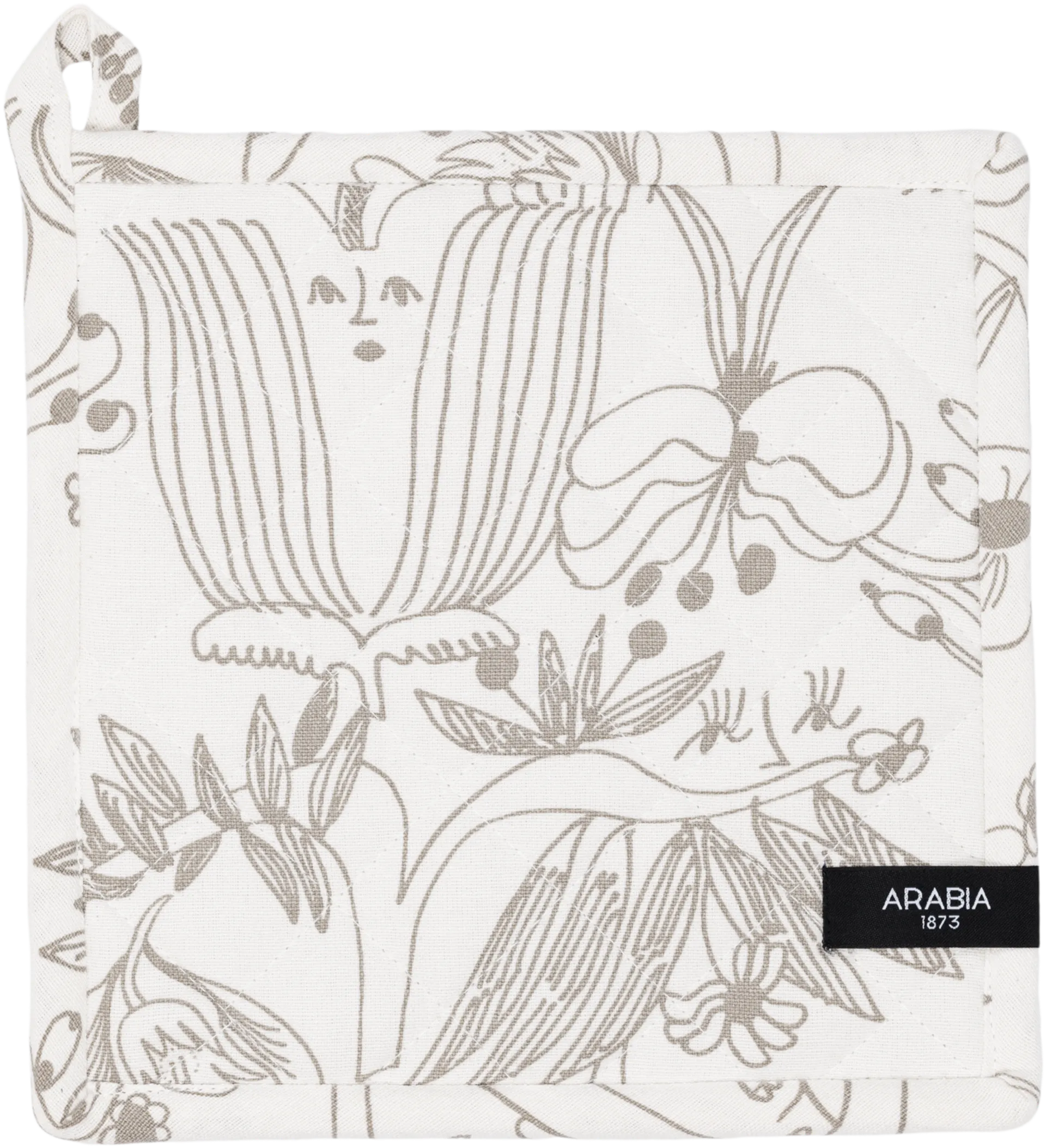 Arabia patalappu Puutarhurit 22x22 cm, beige - 1