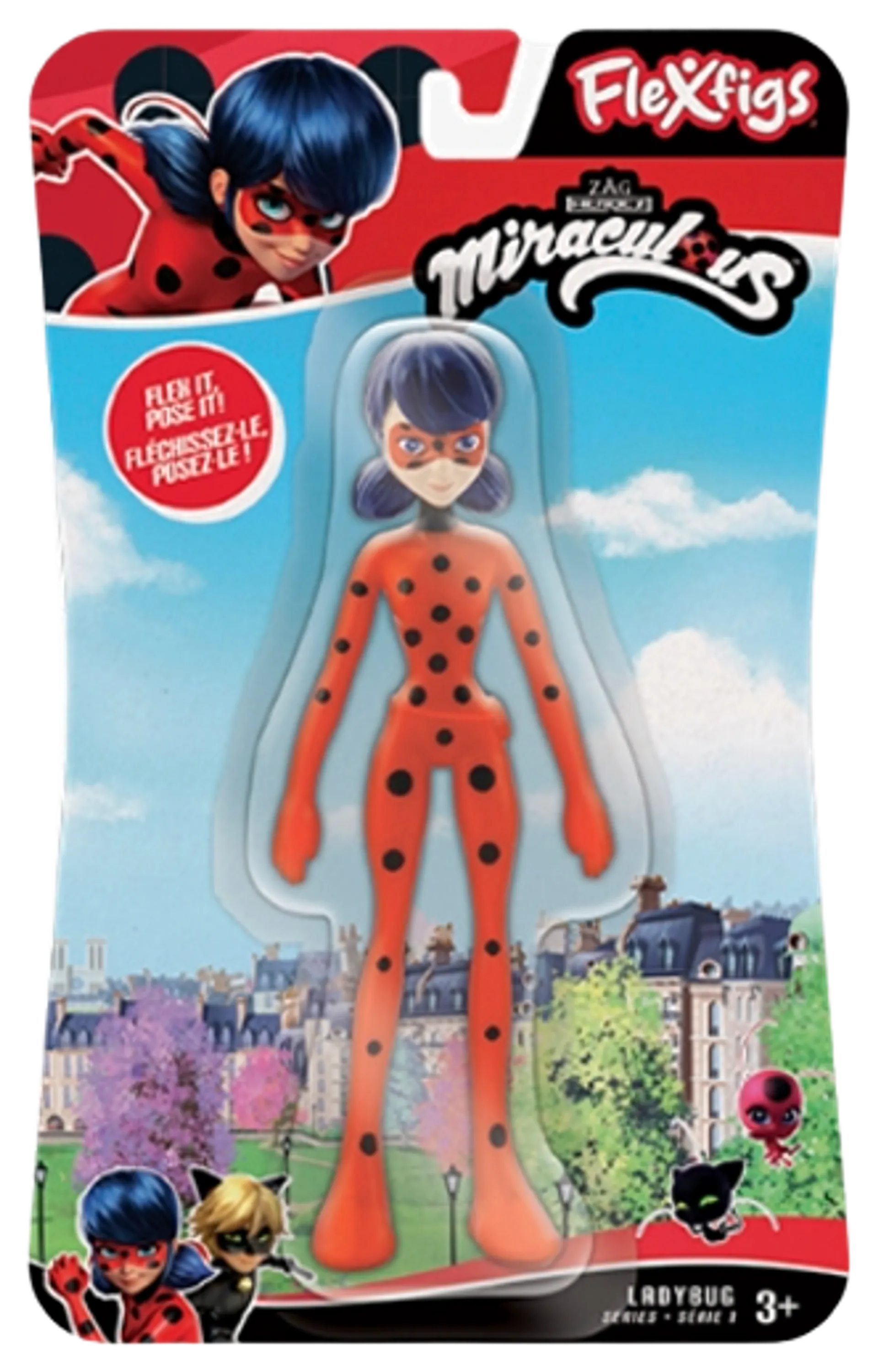 FlexFigs Lelu 1 Pkt Miraculous Lady Bug