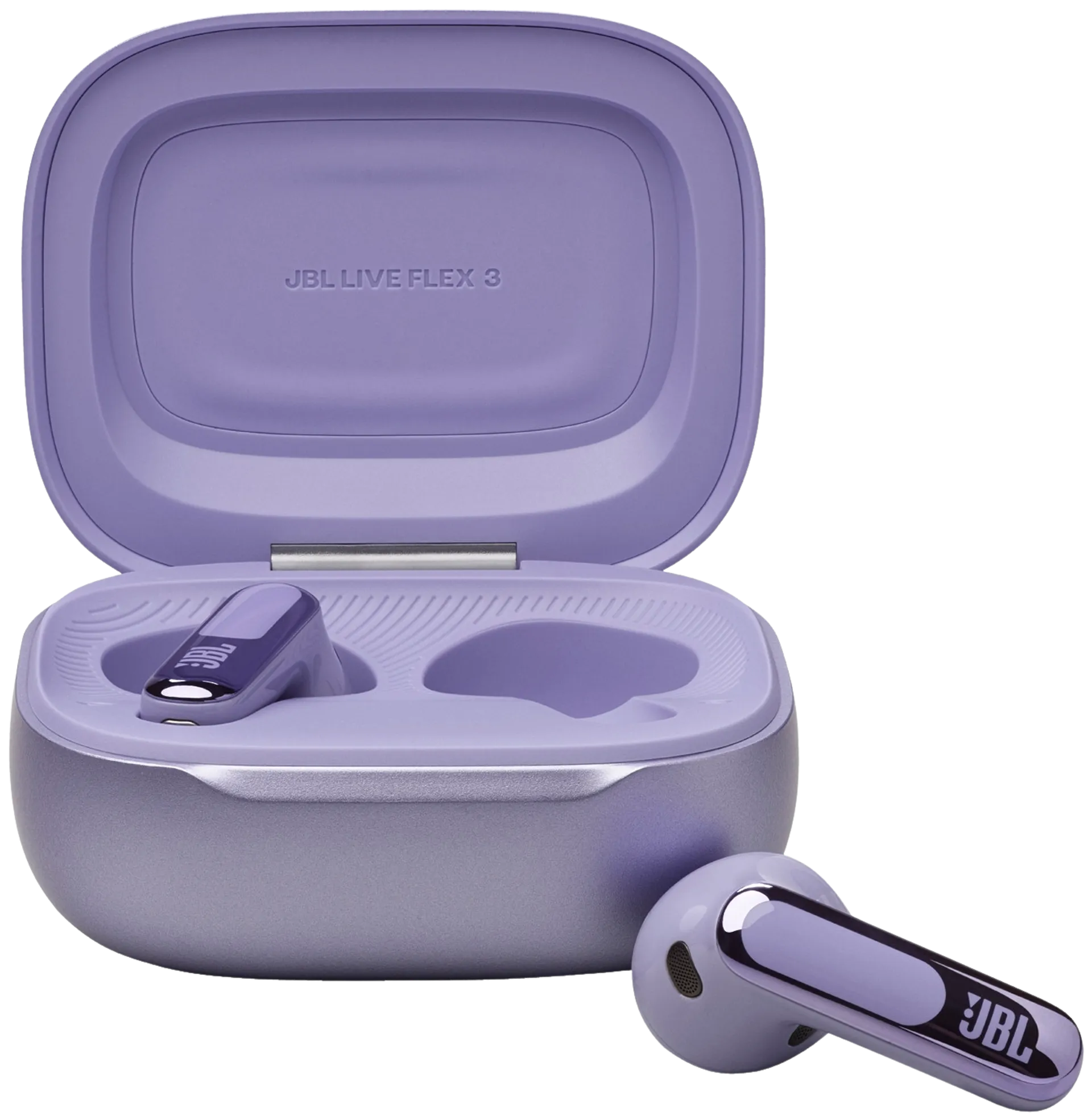 JBL Bluetooth vastamelunappikuulokkeet Live Flex 3 violetti - 1