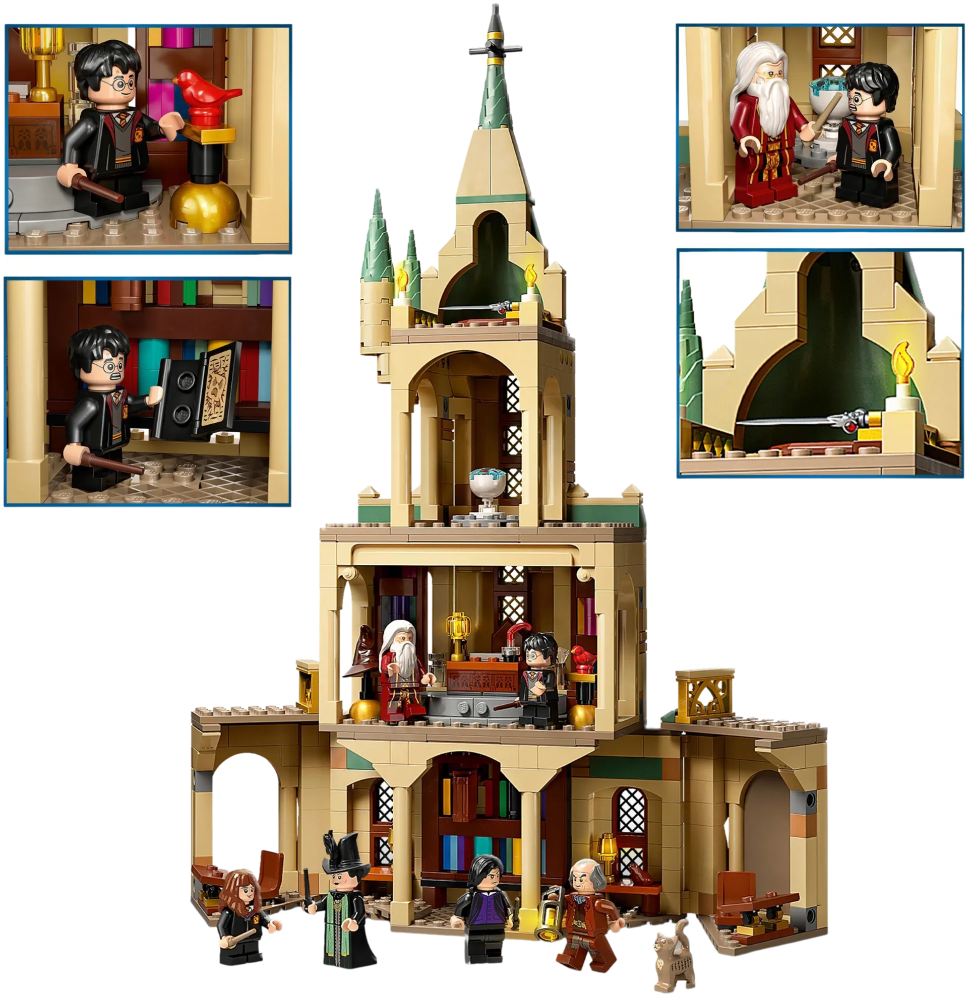 LEGO® Harry Potter™ 76402 Tylypahka: Dumbledoren toimisto - 3