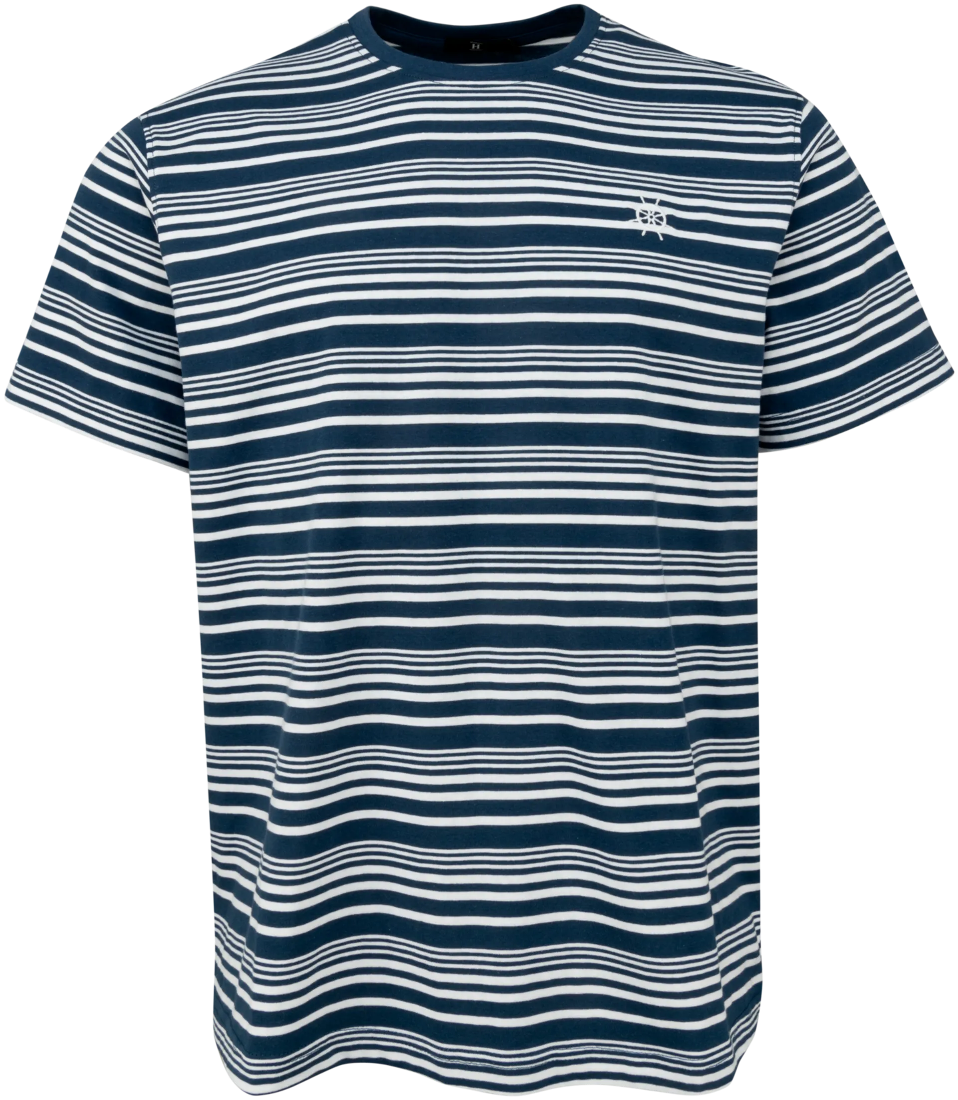 House miesten T-paita 195H042407 - Blue-white stripe - 1