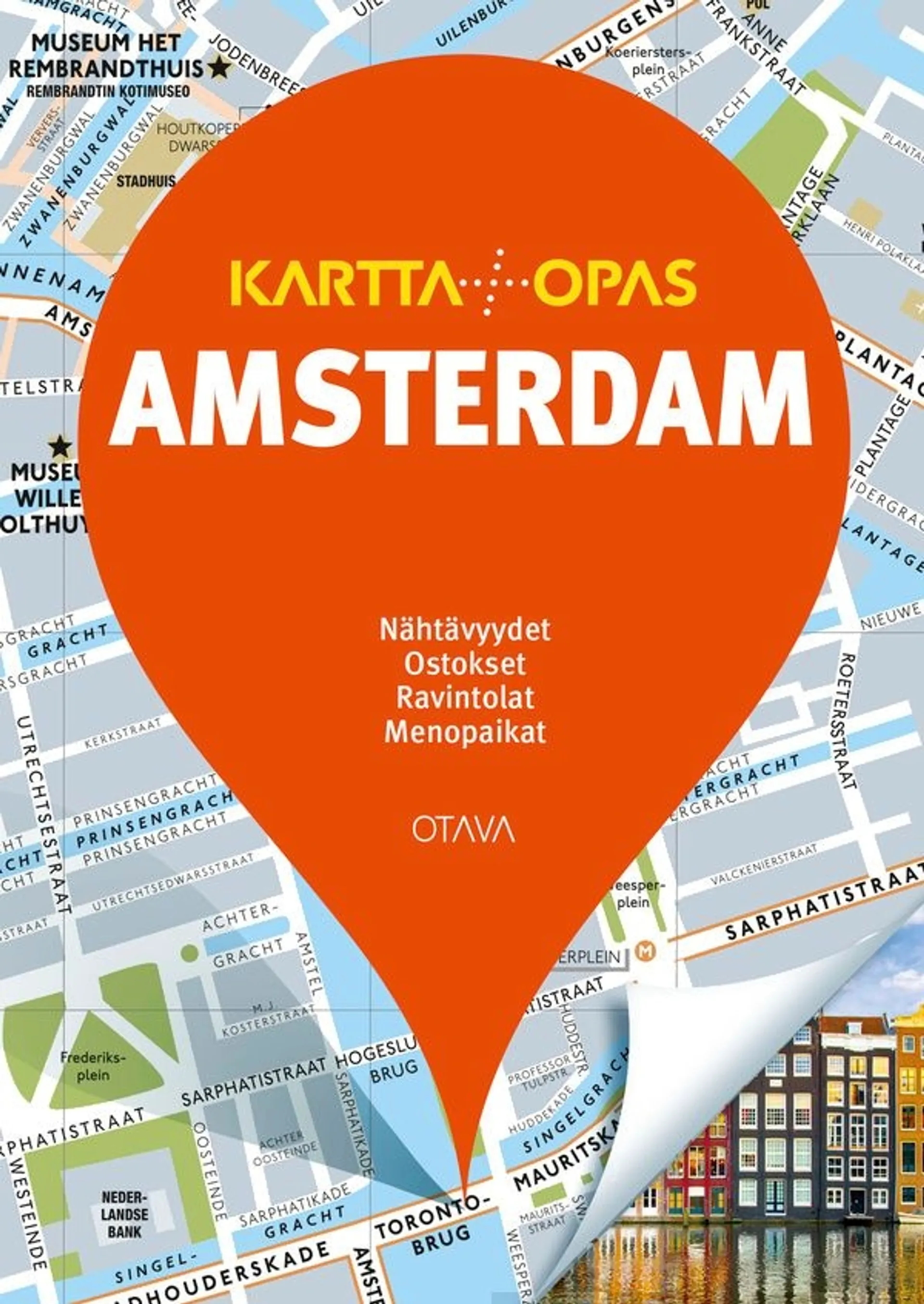 Amsterdam - Kartta + opas