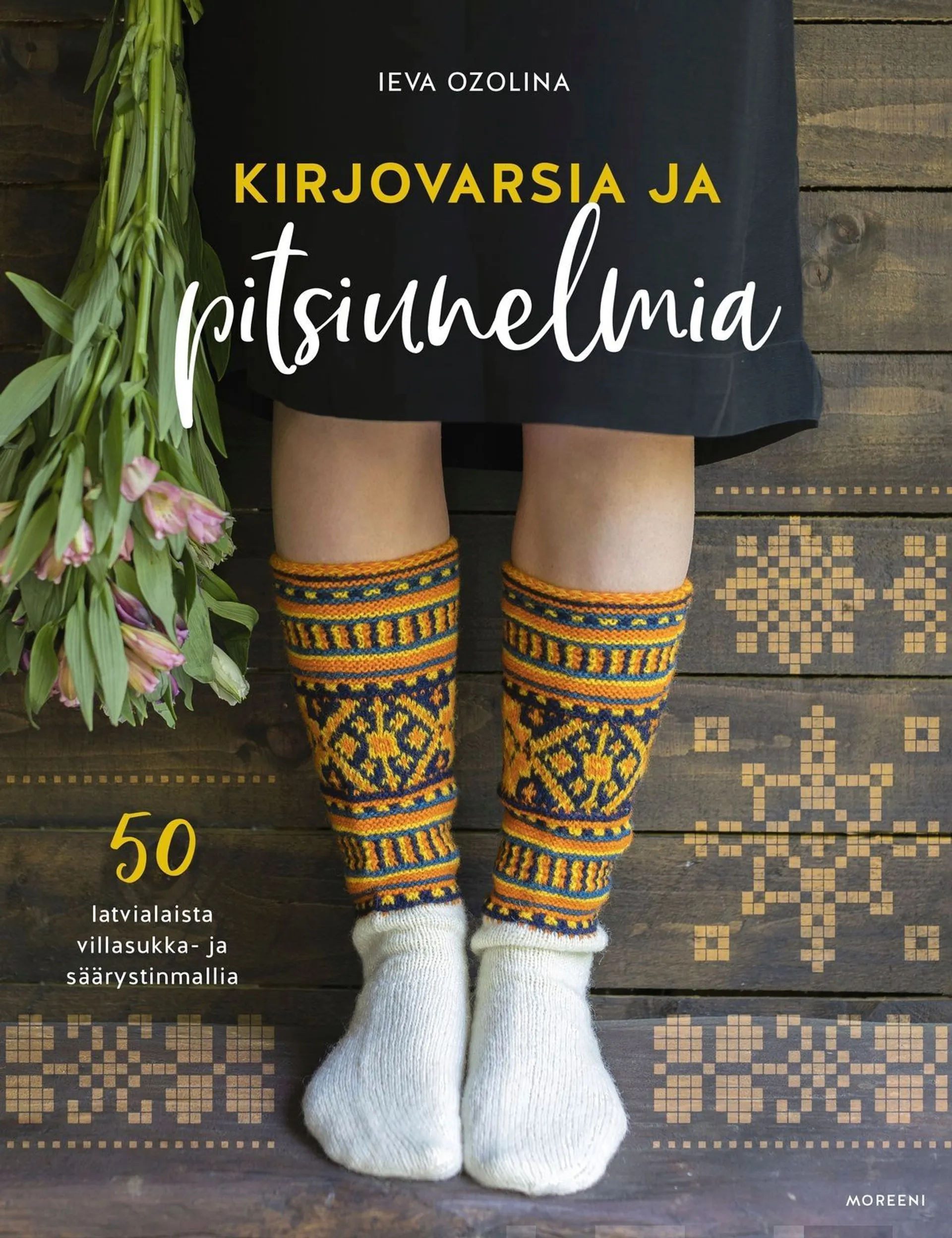 Ozolina, Kirjovarsia ja pitsiunelmia - 50 latvialaista villasukka- ja säärystinmallia