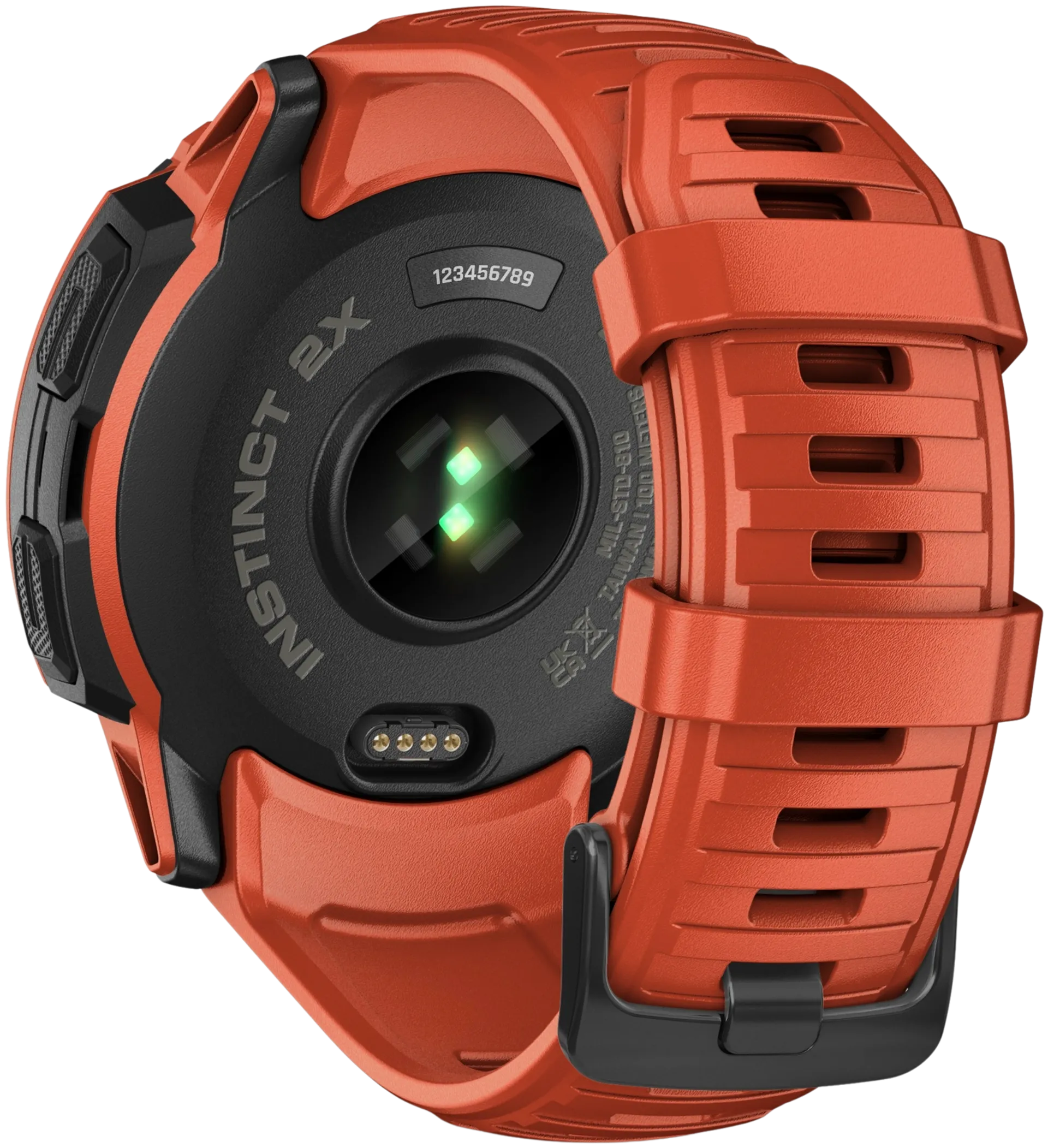 Garmin Instinct 2X Solar punainen GPS-älykello - 5