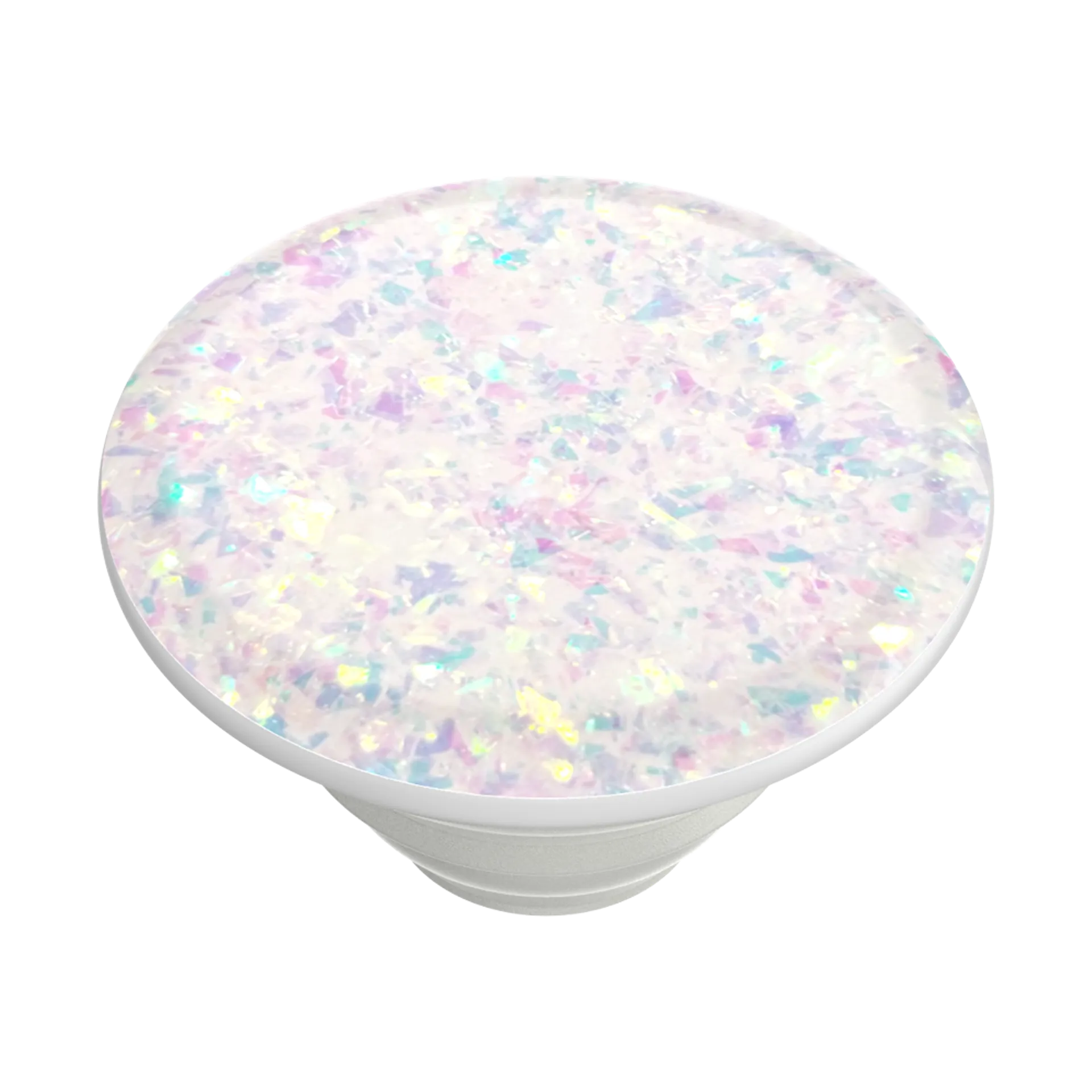 Popsockets puhelinpidike popgrip iridescent confetti white - 3