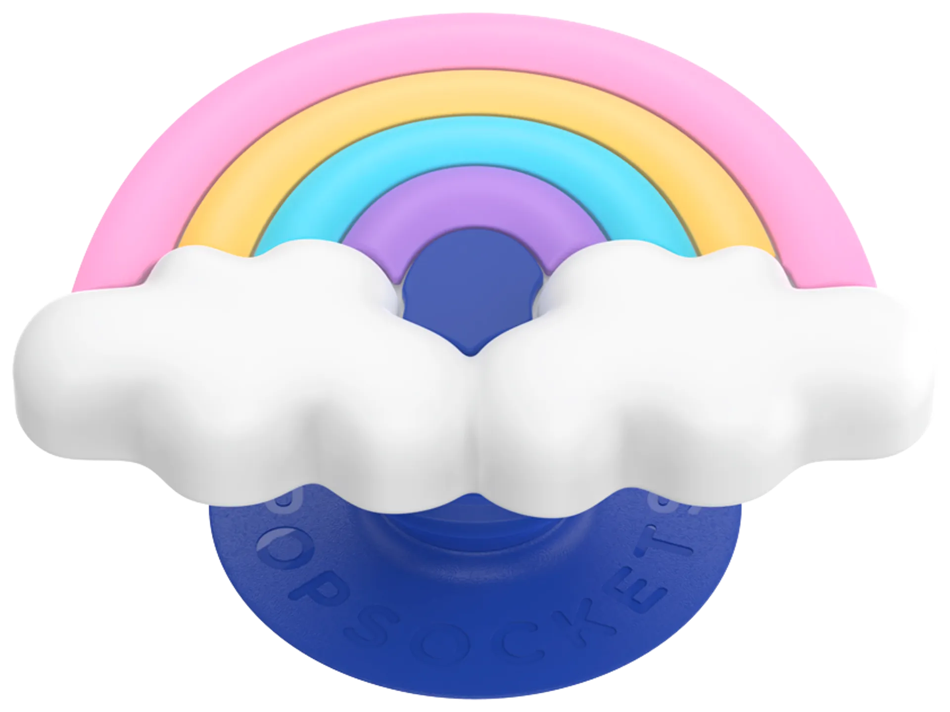 Popsockets puhelinpidike PopGrip Rainbow Fluff - 3