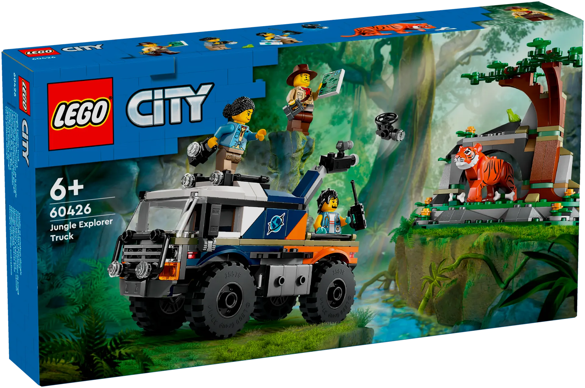 LEGO City Exploration 60426 Viidakkotutkijan maastoauto - 2