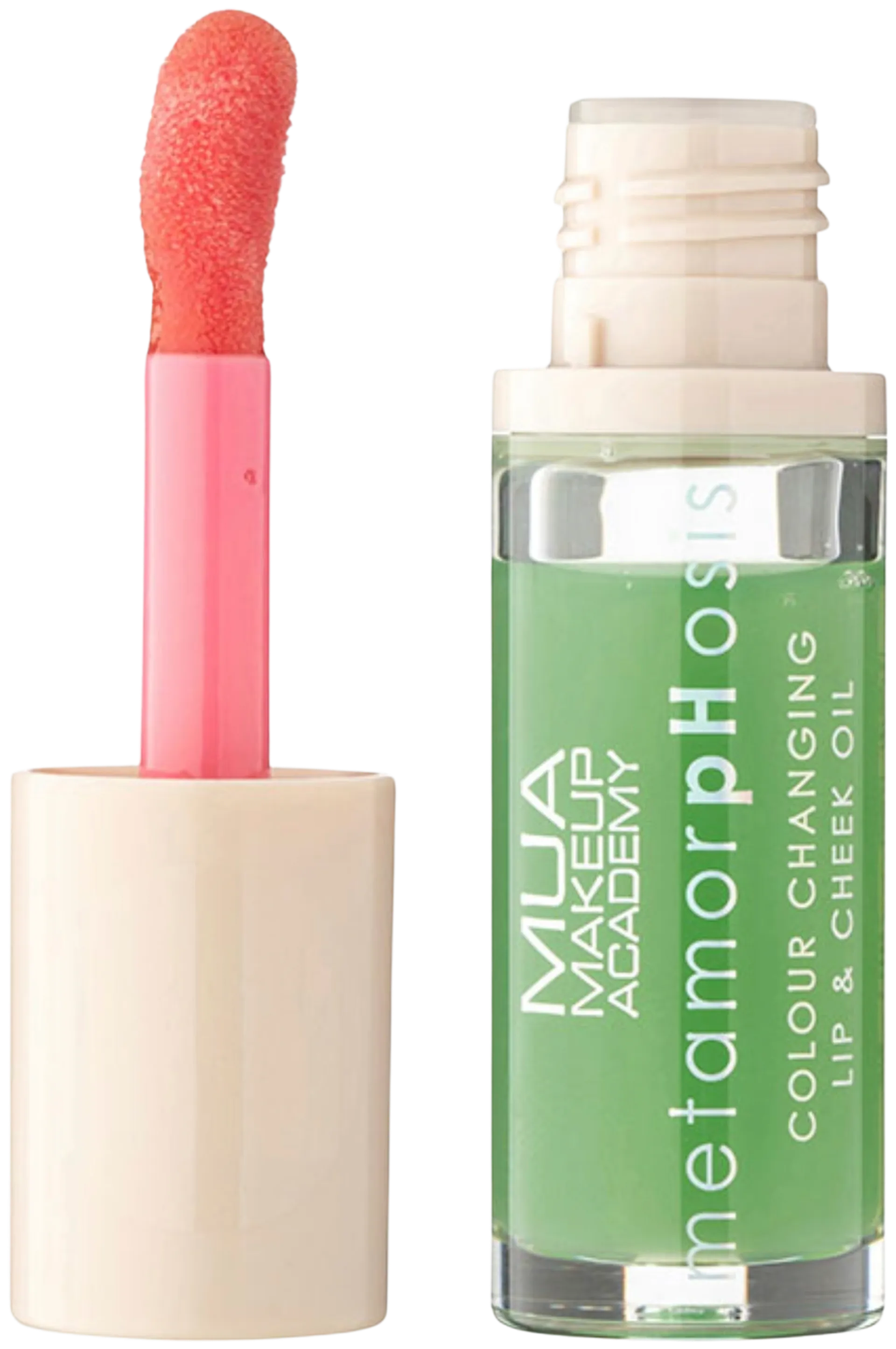 MUA Make Up Academy Metamorphosis Colour Changing Lip & Cheek Oil 7 ml One In A Melon huuliöljy - One in a Melon