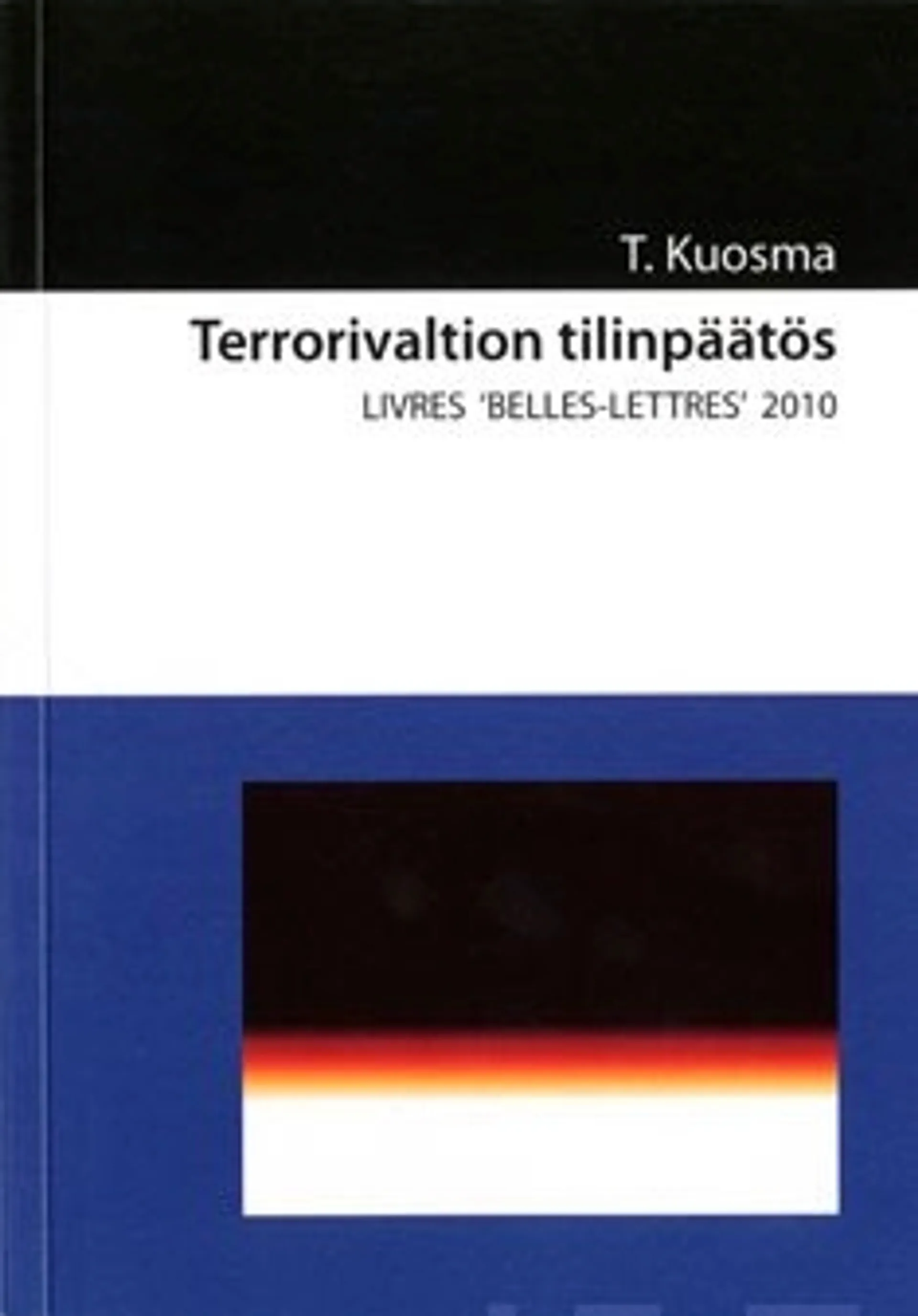 Terrorivaltion tilinpäätös