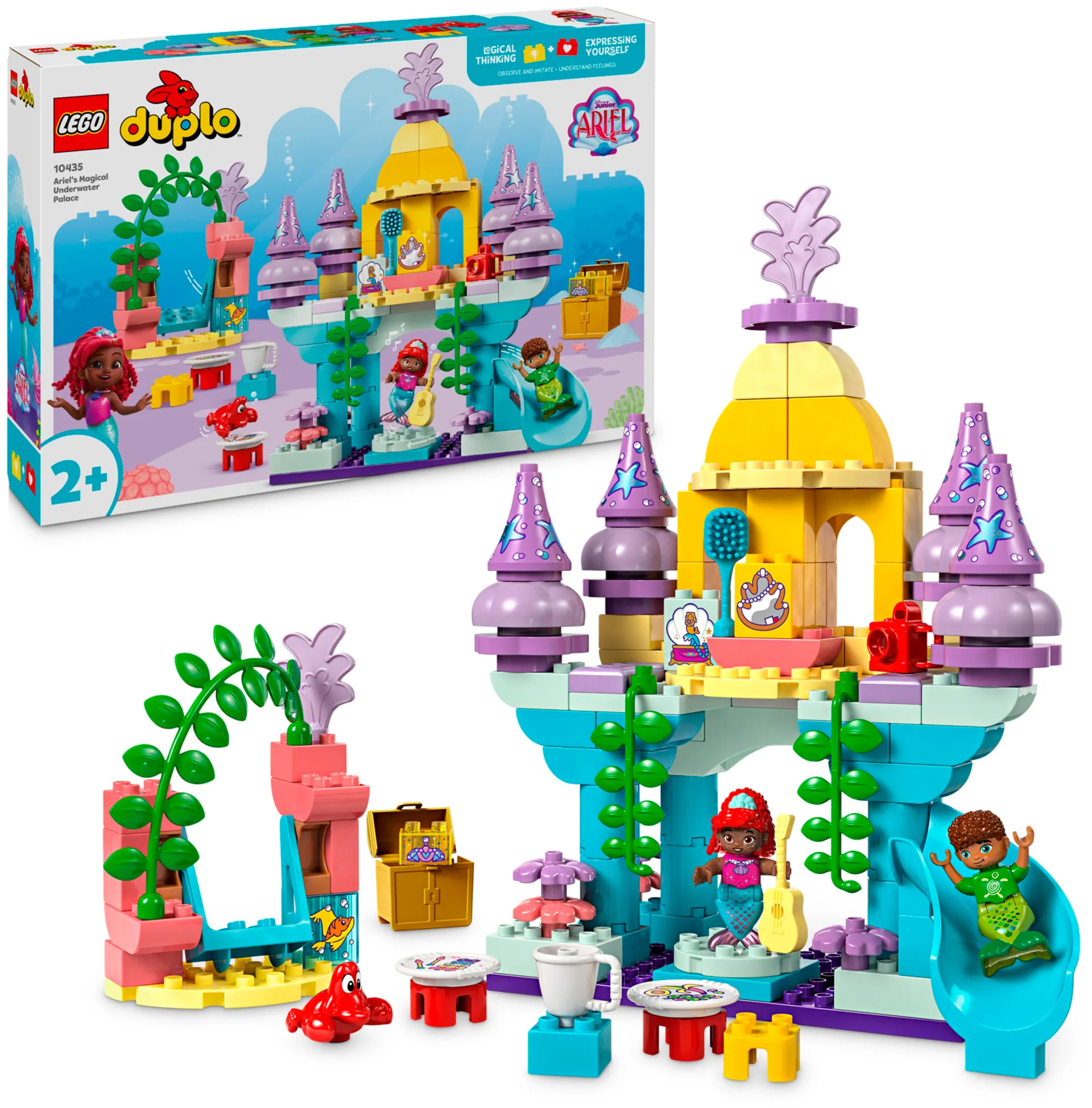 LEGO DUPLO Disney TM 10435 Arielin vedenalainen taikalinna - 1