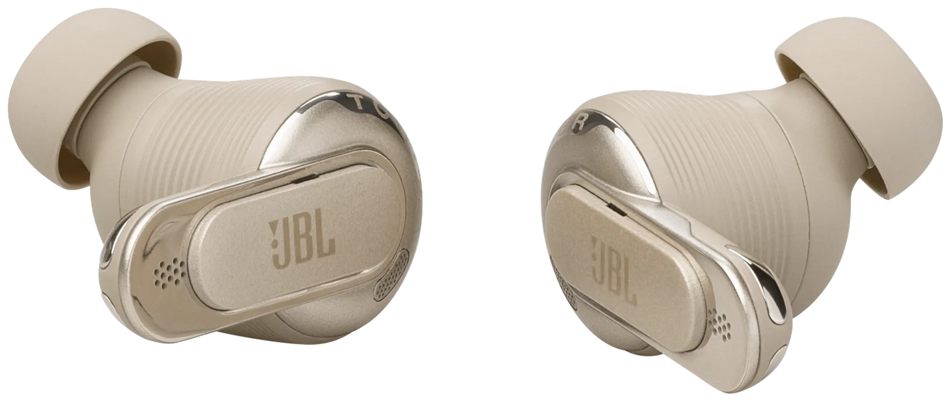 JBL Bluetooth vastamelunappikuulokkeet Tour Pro 3 beige - 9