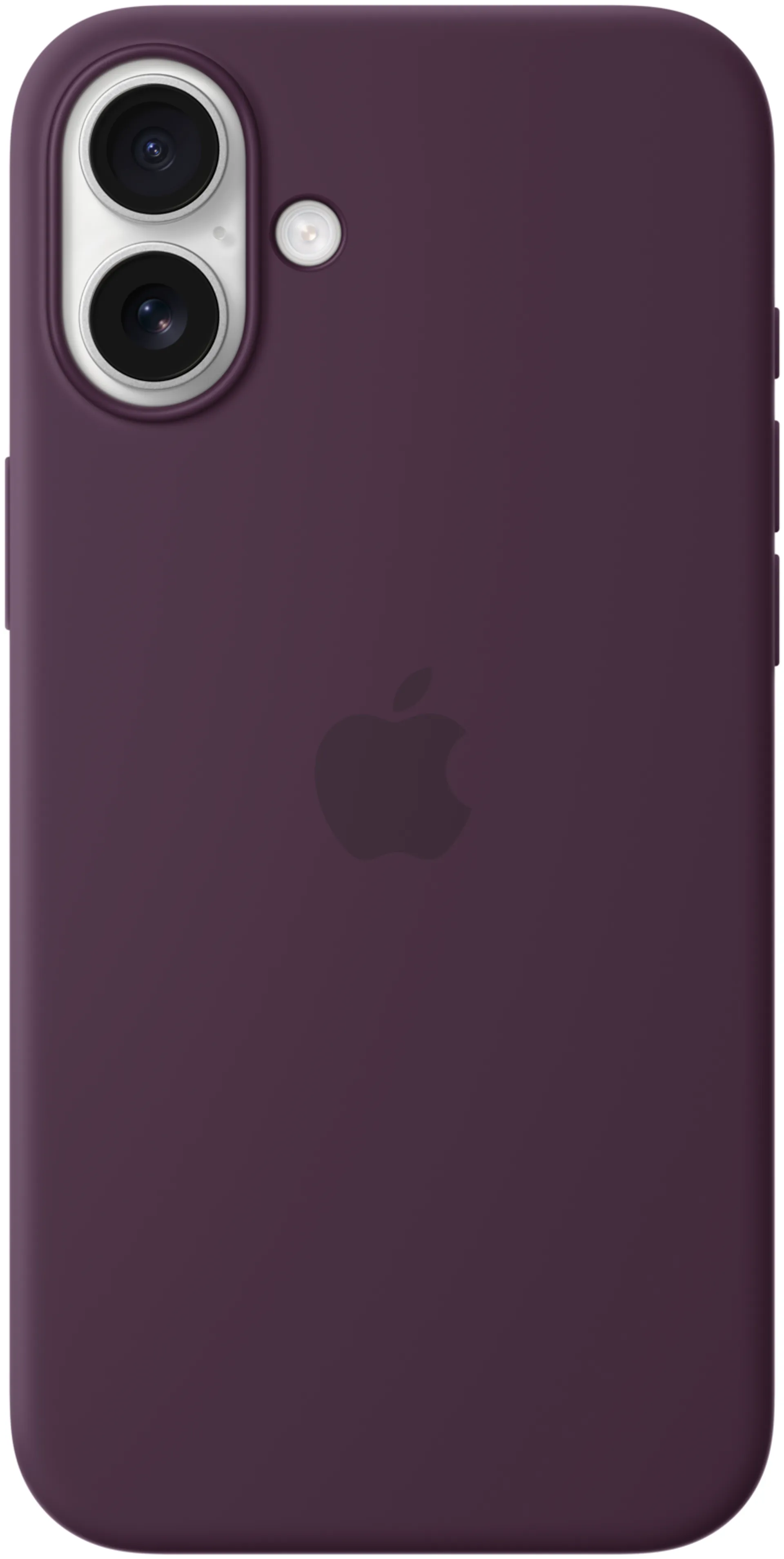 Apple iPhone 16 silikoni suojakuori  - Plum