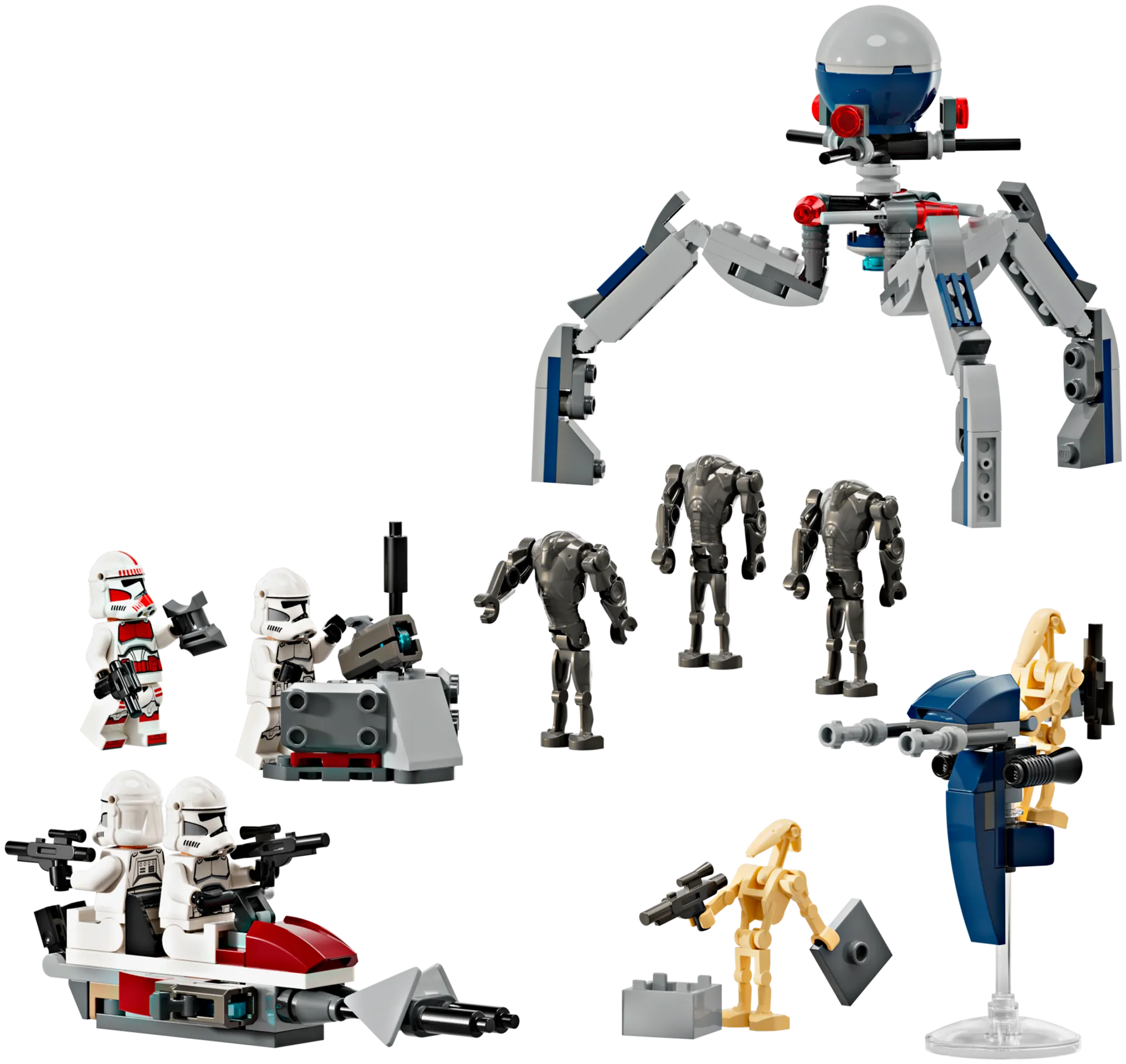 LEGO Star Wars TM 75372 Kloonisoturin ja taisteludroidin taistelupakkaus - 4