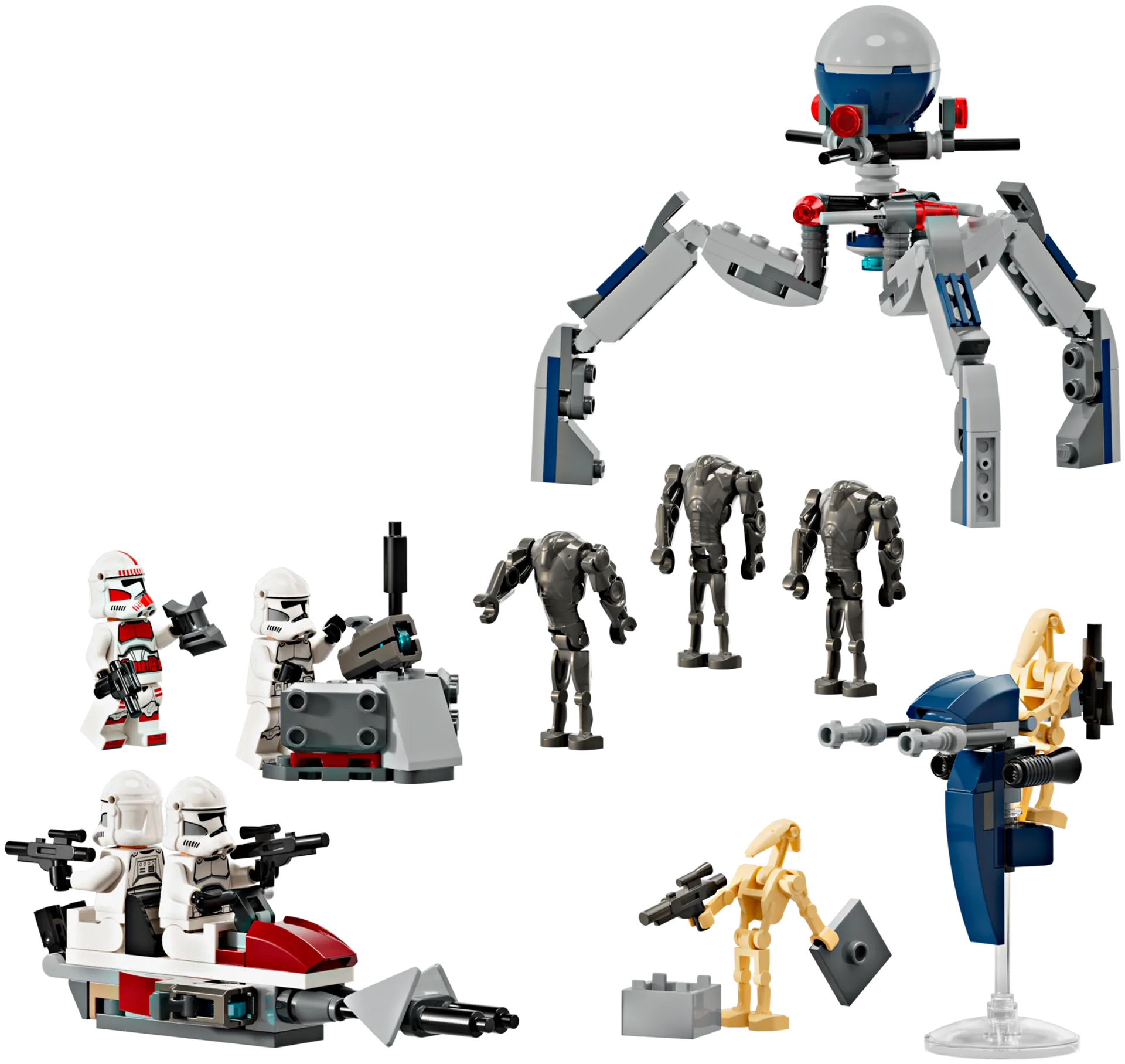 LEGO® Star Wars TM 75372 Kloonisoturin&droidin taistelupak. - 4