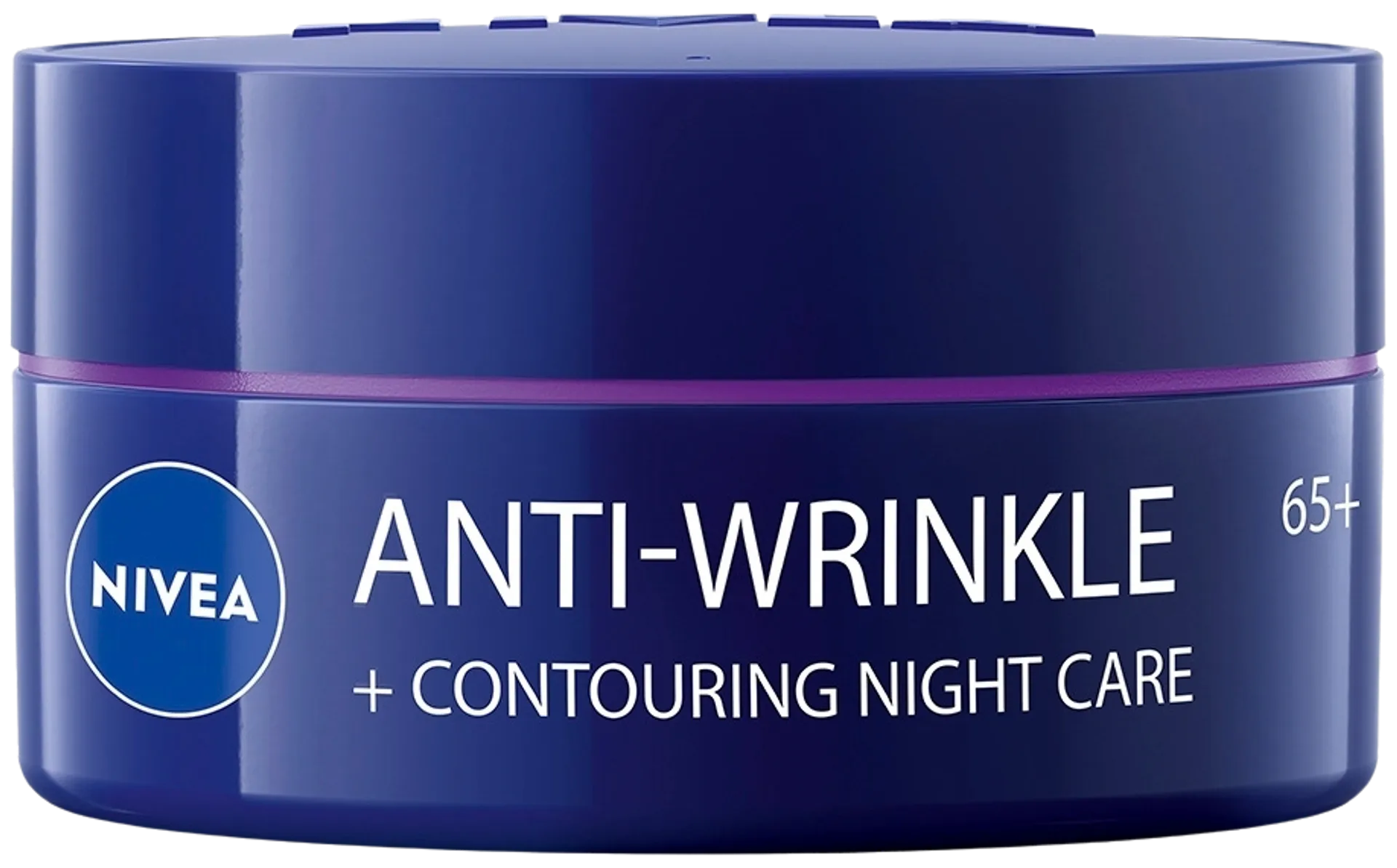 NIVEA 50ml Anti-Wrinkle Contouring Night Cream 65+ -yövoide - 2