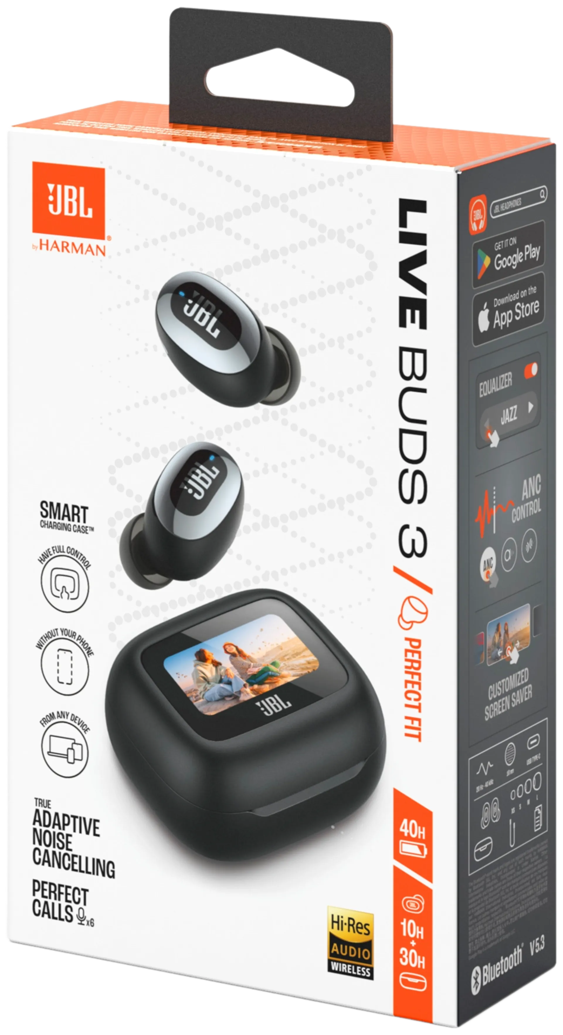 JBL Bluetooth vastamelunappikuulokkeet Live Buds 3 musta - 9