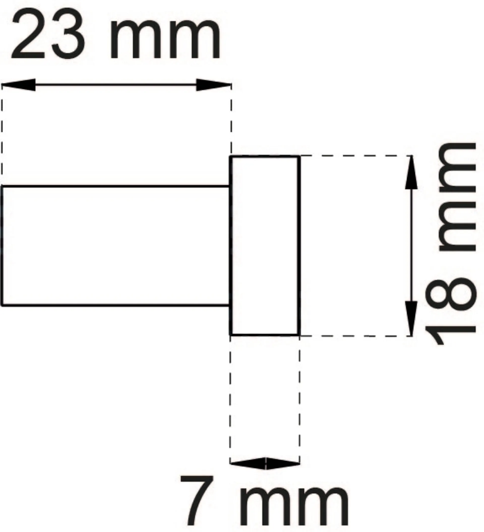 Habo Koukku 1368 musta - 2