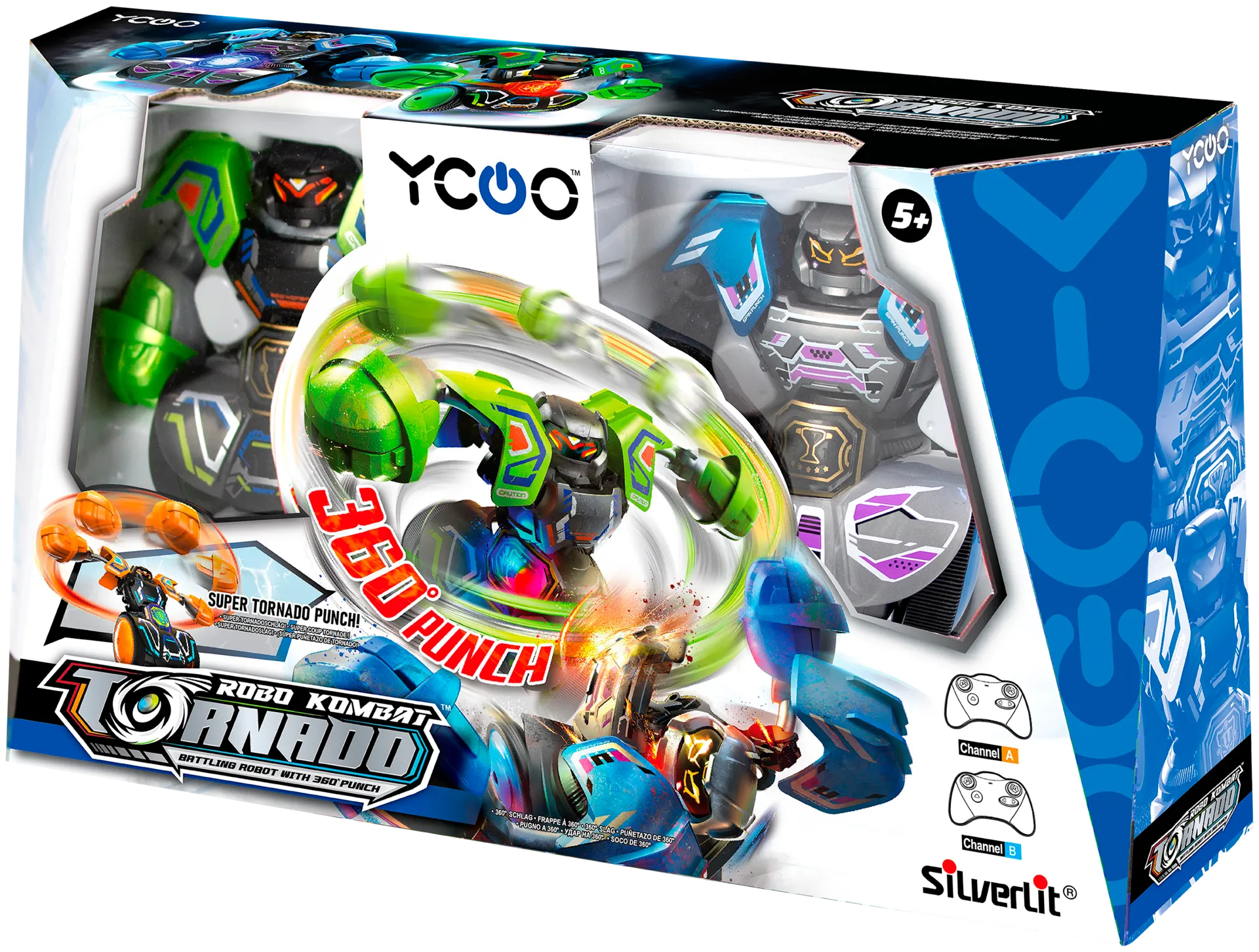 Silverlit taistelupakkaus ROBO Kombat Tornado - 13