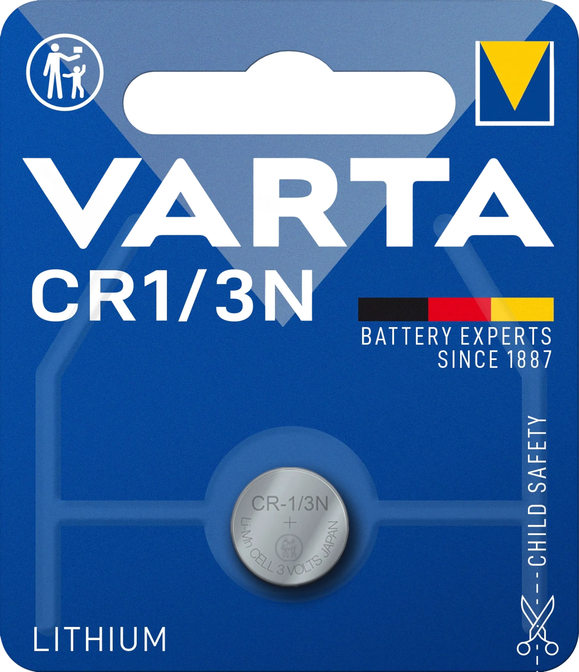 Varta Lithium Coin CR1/3N nappiparisto - 1