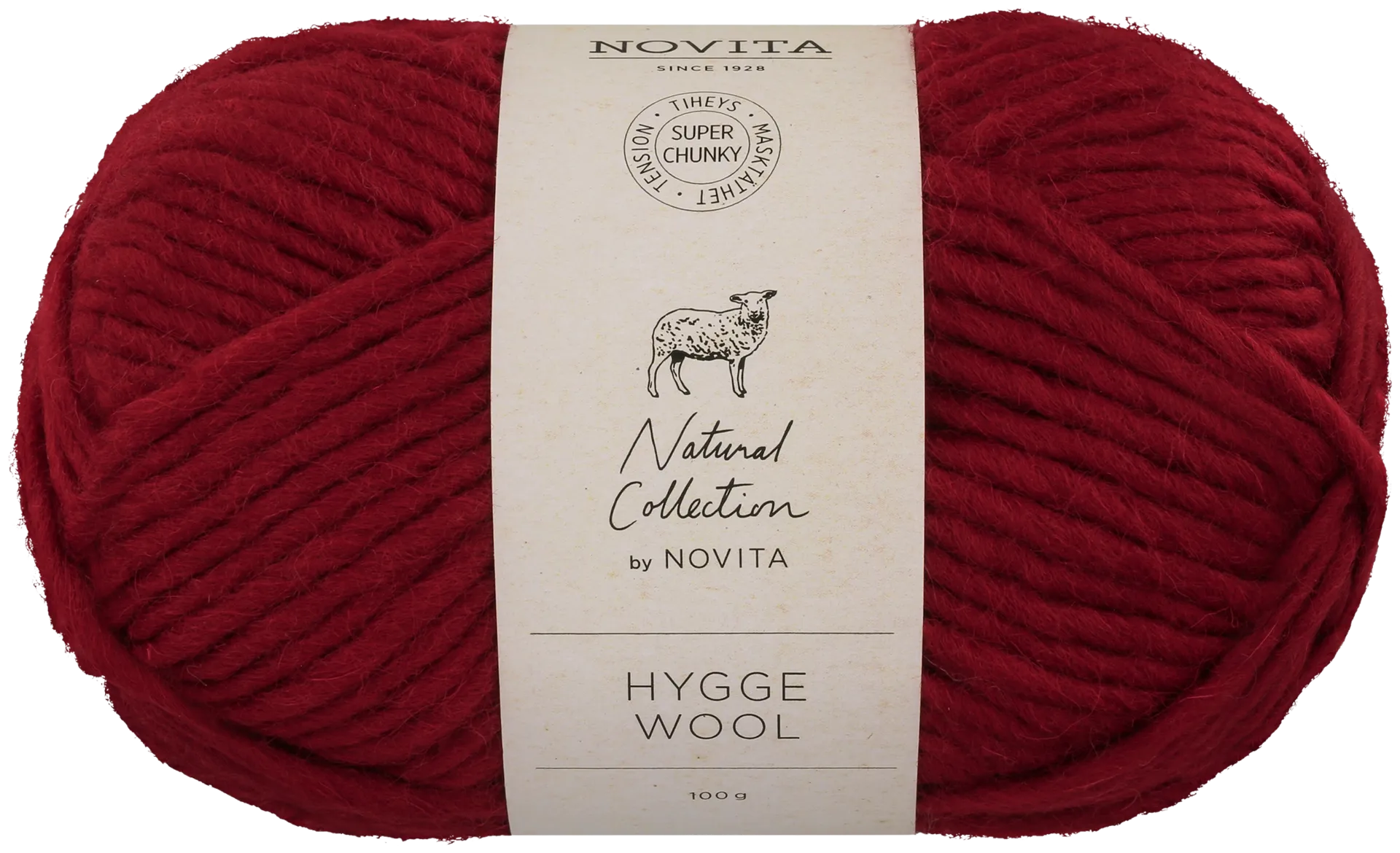 Novita lanka Hygge Wool 100 g marja 548 - 1