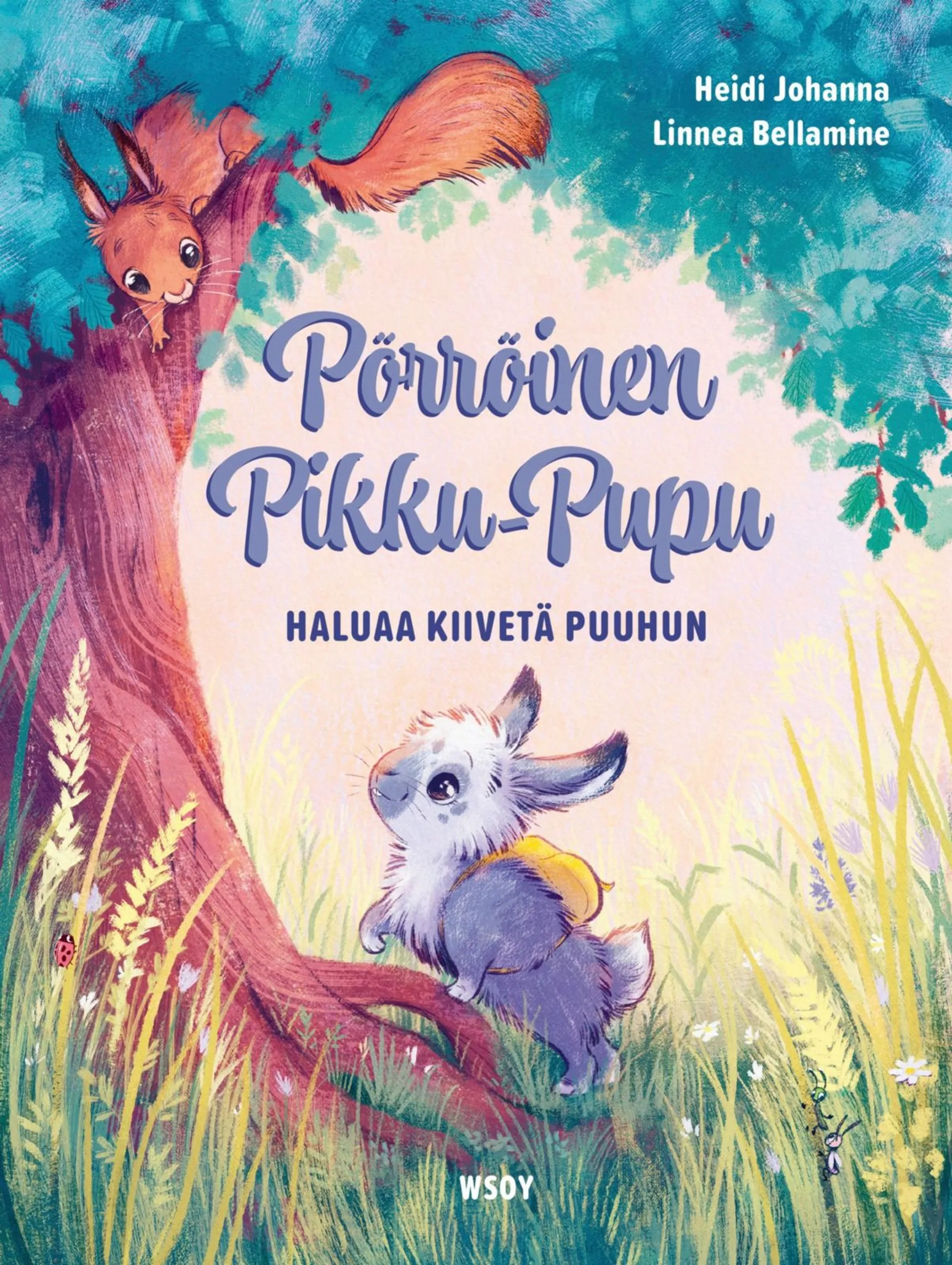 Heidi Johanna, Pörröinen Pikku-Pupu haluaa kiivetä puuhun