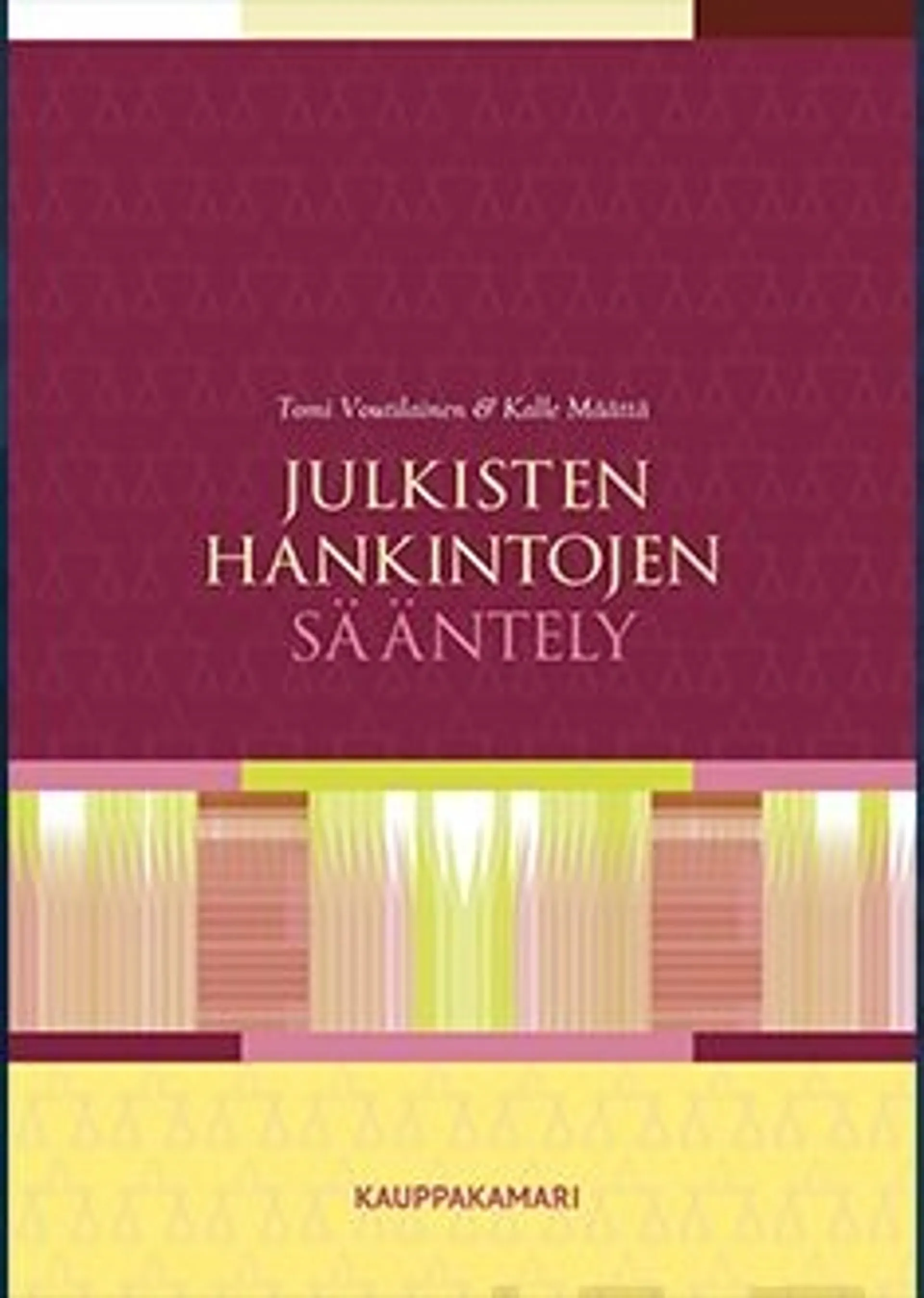 Voutilainen, Julkisten hankintojen sääntely