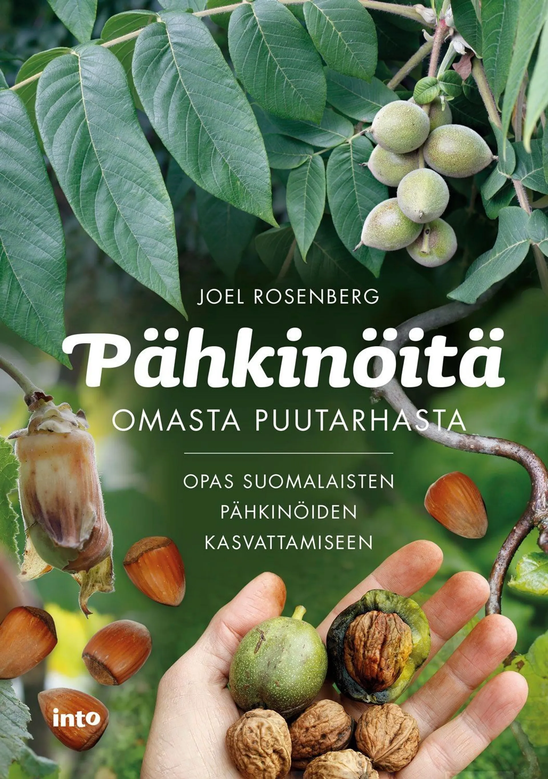 Rosenberg, Pähkinöitä omasta puutarhasta - Opas suomalaisten pähkinöiden kasvattamiseen