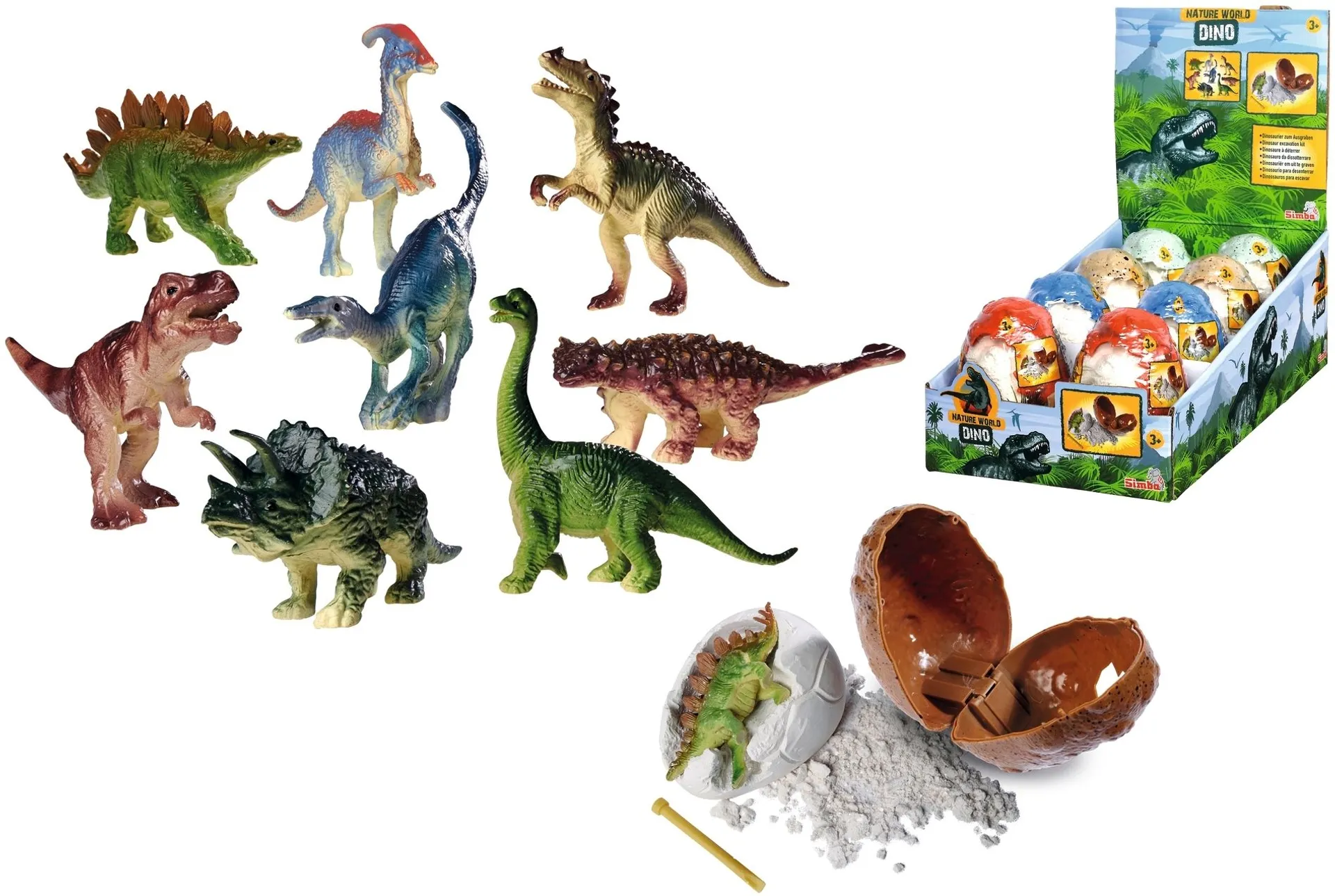 Simba Toys Dinomuna, lajitelma, 8 erilaista - 1