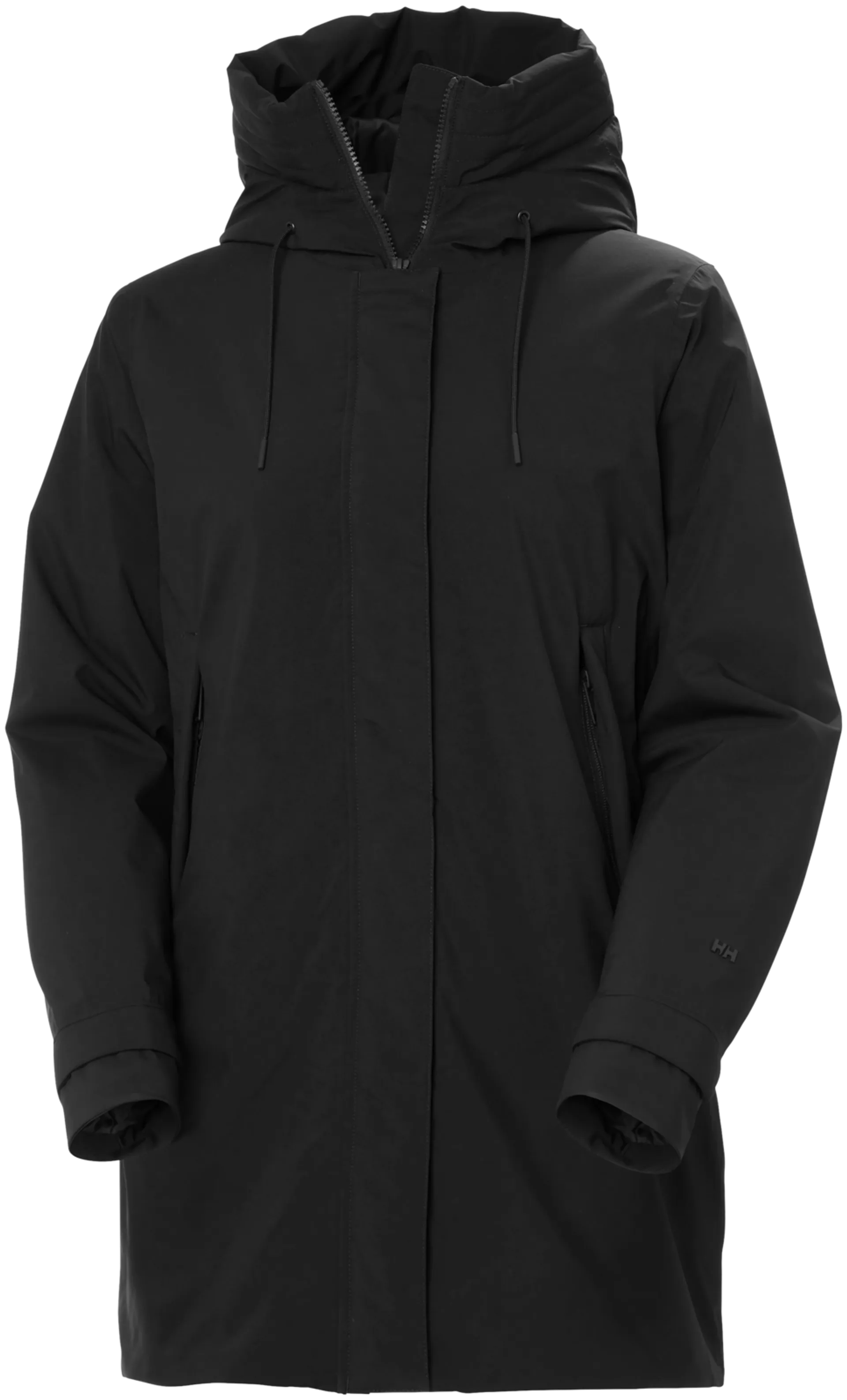 Helly Hansen naisten pitkä kevytvanutakki Victoria Ins Mid 54101 - BLACK - 1