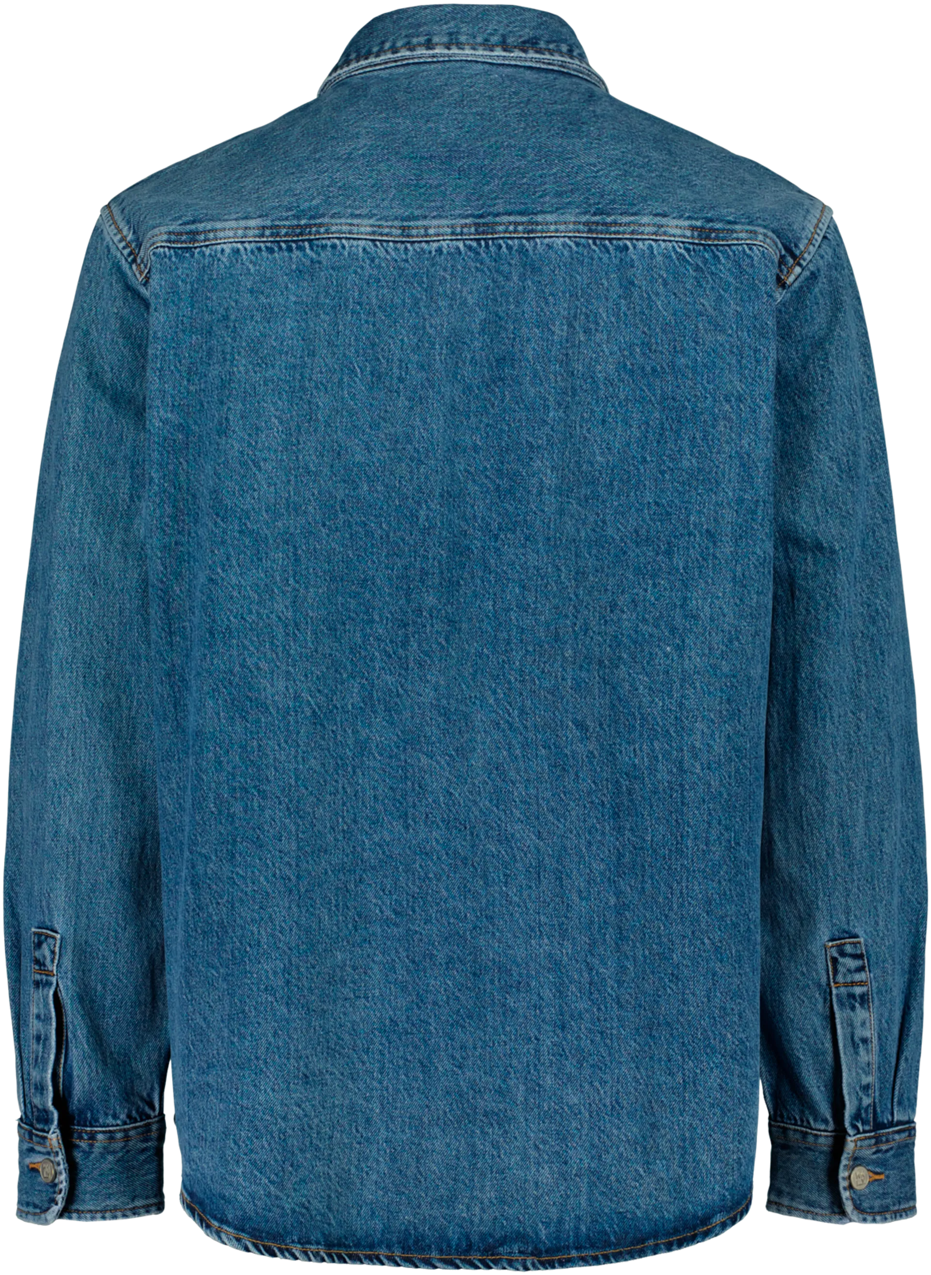 WKLY. miesten denimpaitatakki 194W312409 - DK INDIGO - 2