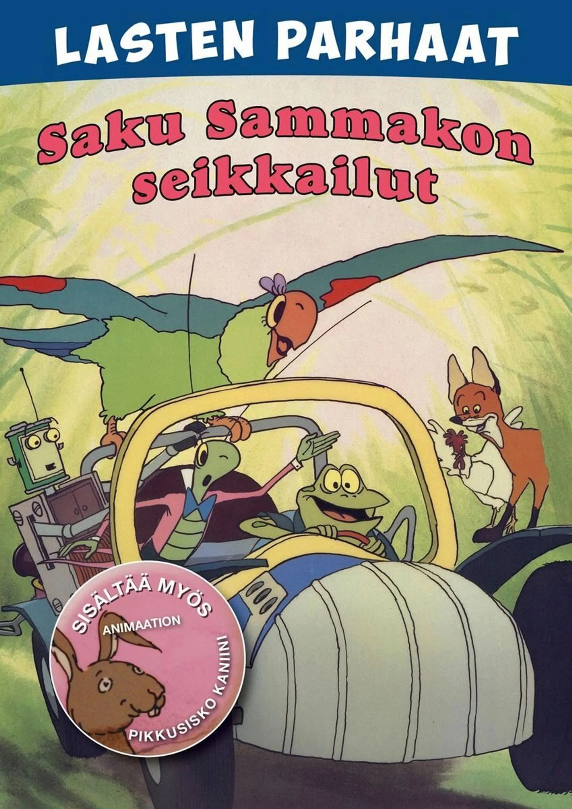 Pikkusisko Kaniini ja Saku Sammakon seikkailut DVD