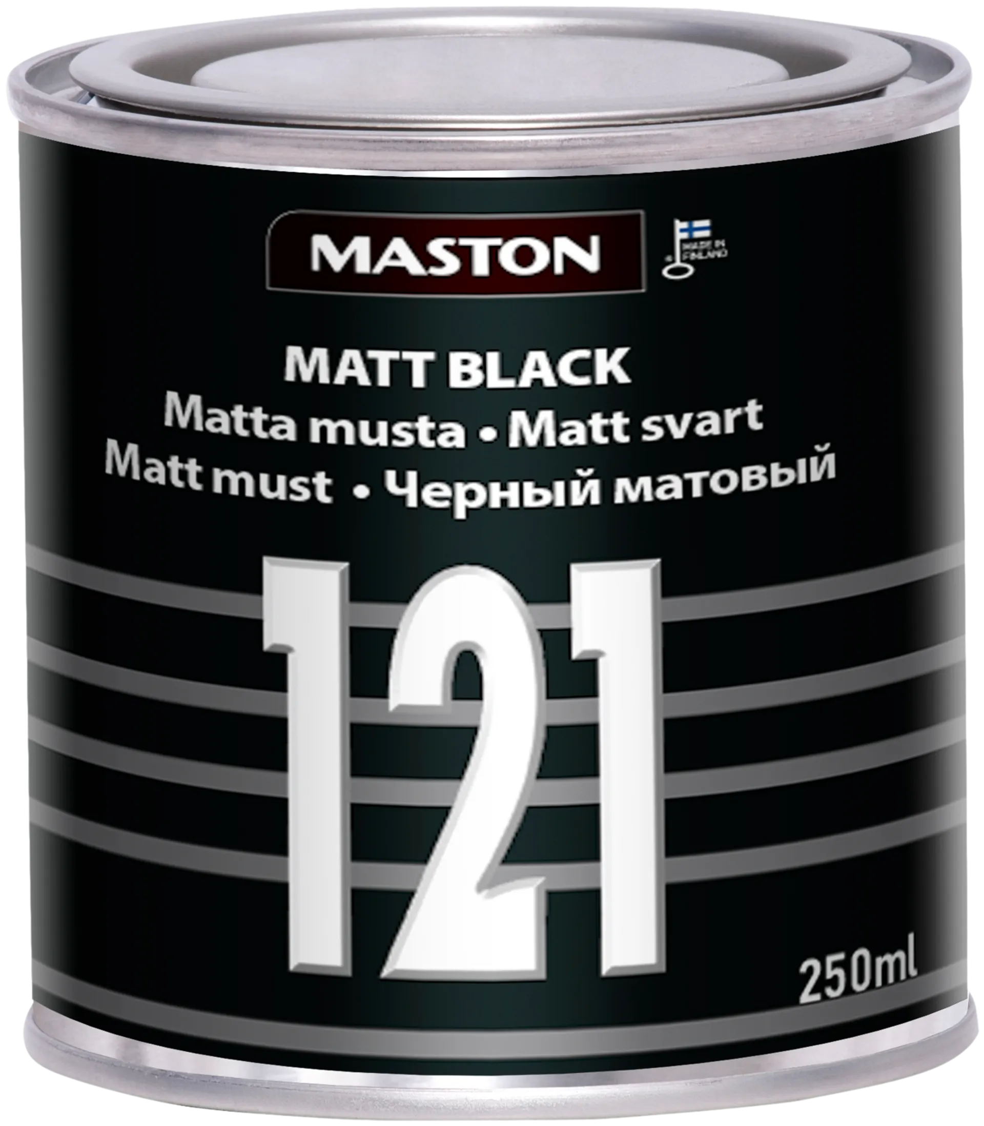 Maston ColorMix matta musta 121 250ml