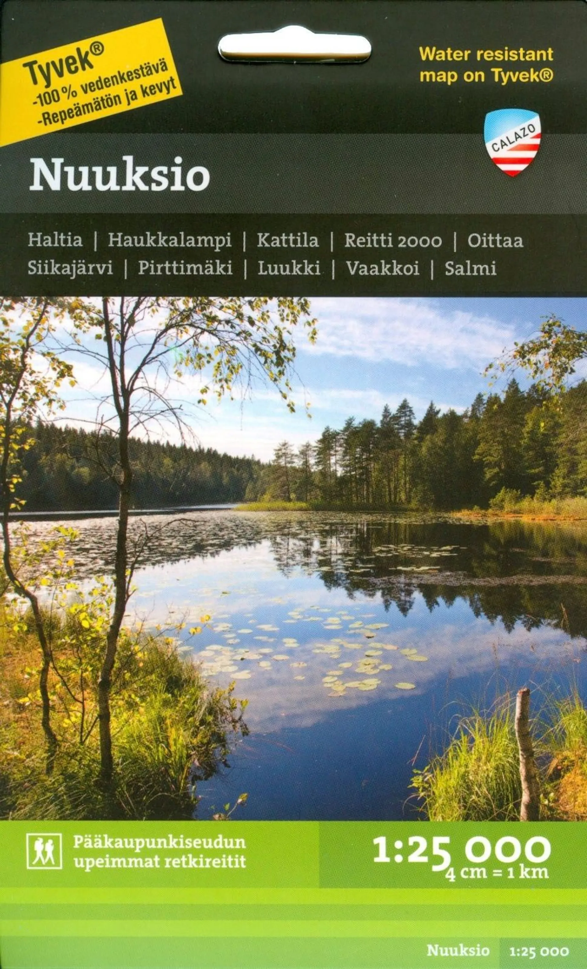 Nuuksio Noux  -retkeilykartta