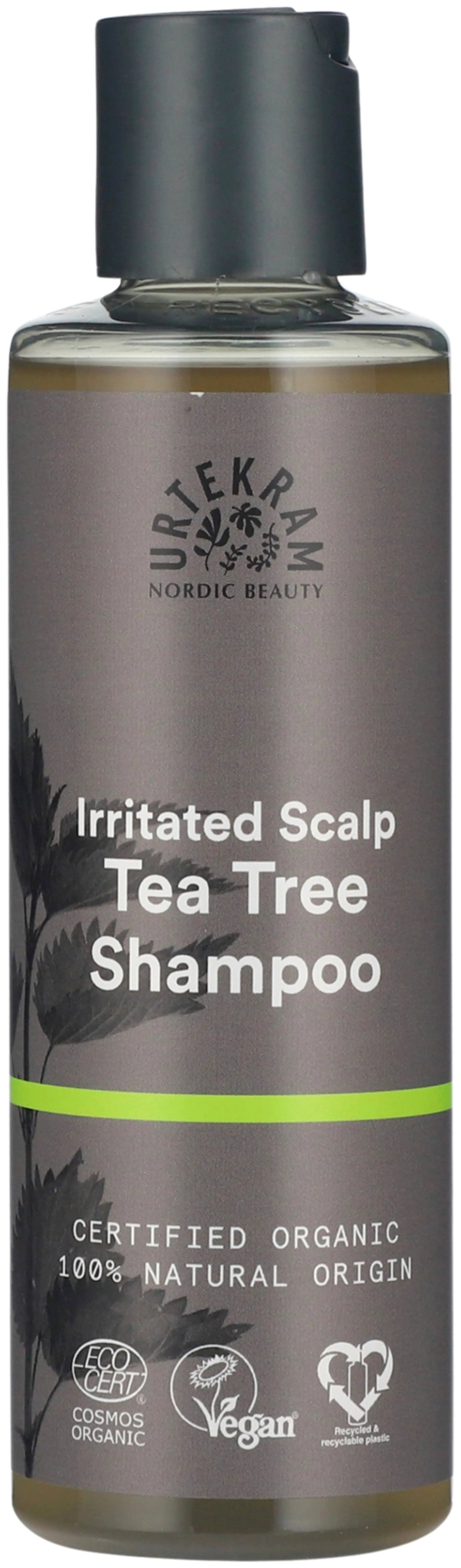 URTEKRAM luomu Tea Tree shampoo 250ml