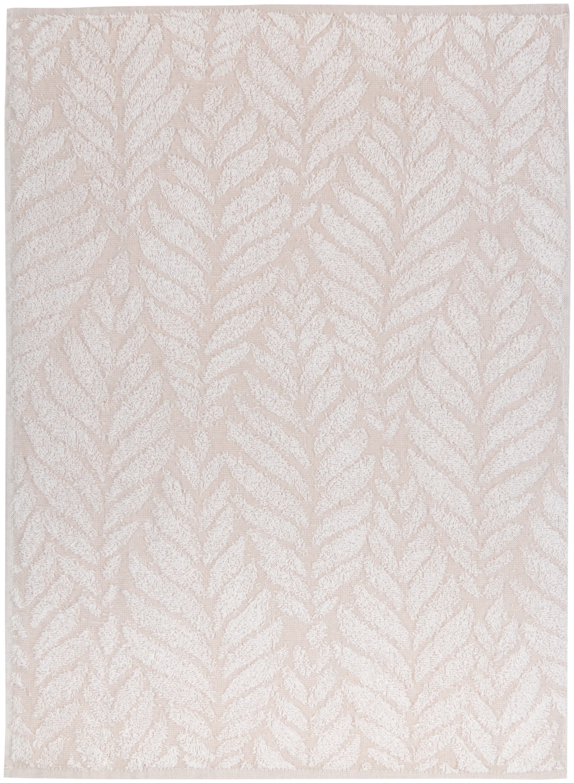 House käsipyyhe Leaf 50x70 cm, beige - 1