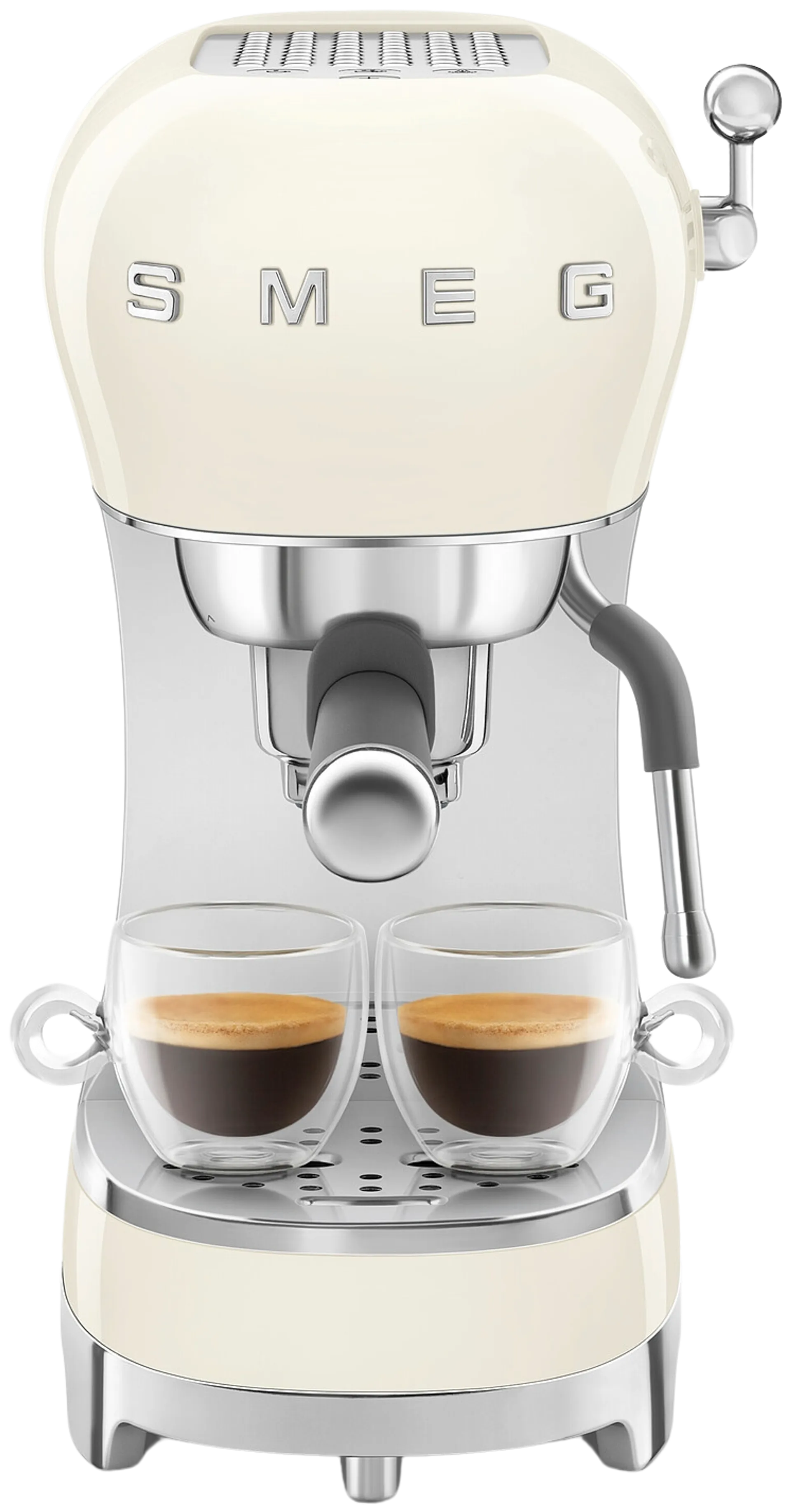 Smeg ECF02CREU espressokeitin, kermanvalkoinen - 4