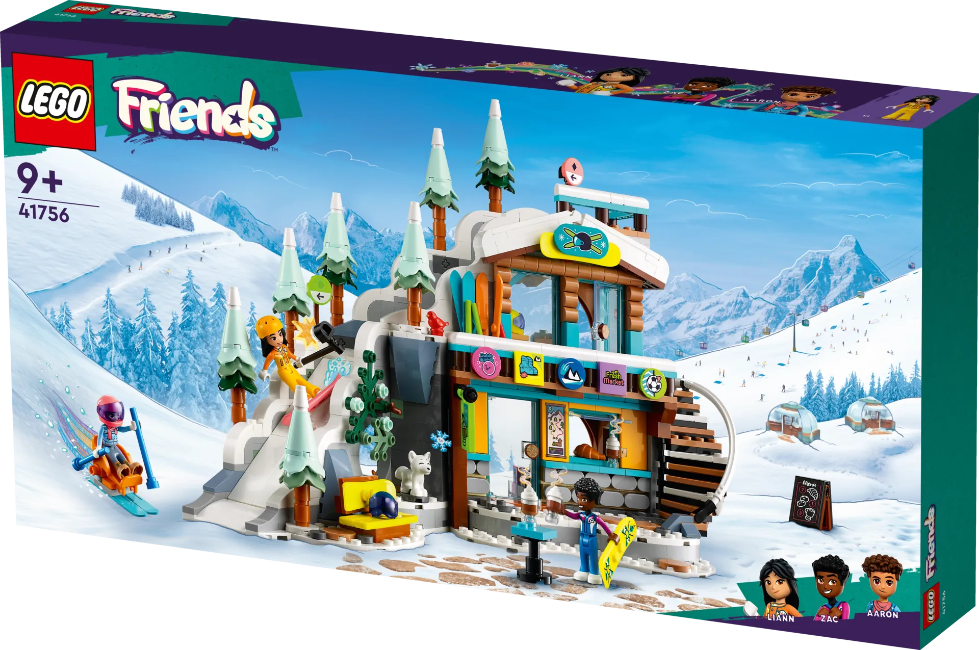 LEGO Friends 41756 Laskettelukeskus ja rinnekahvila - 2