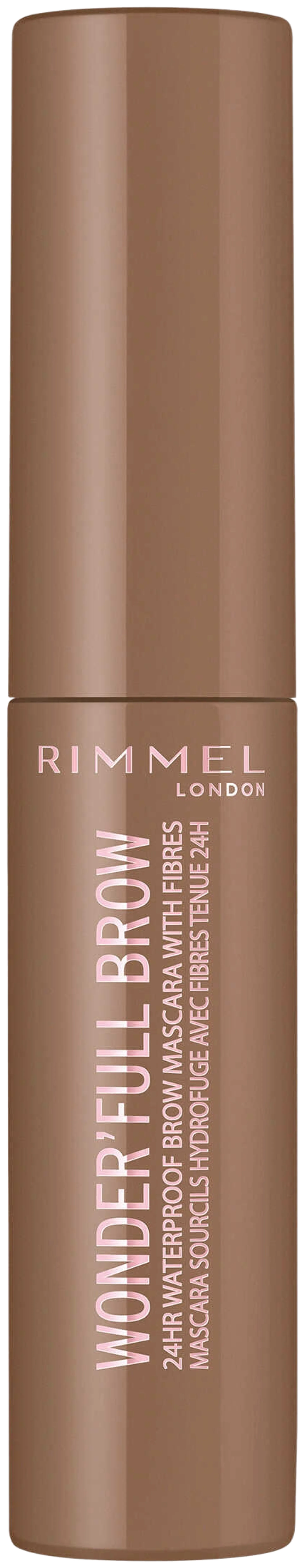 Rimmel Wonder'Full Brow -kulmamaskara 4,5 ml, 001 Light - 2