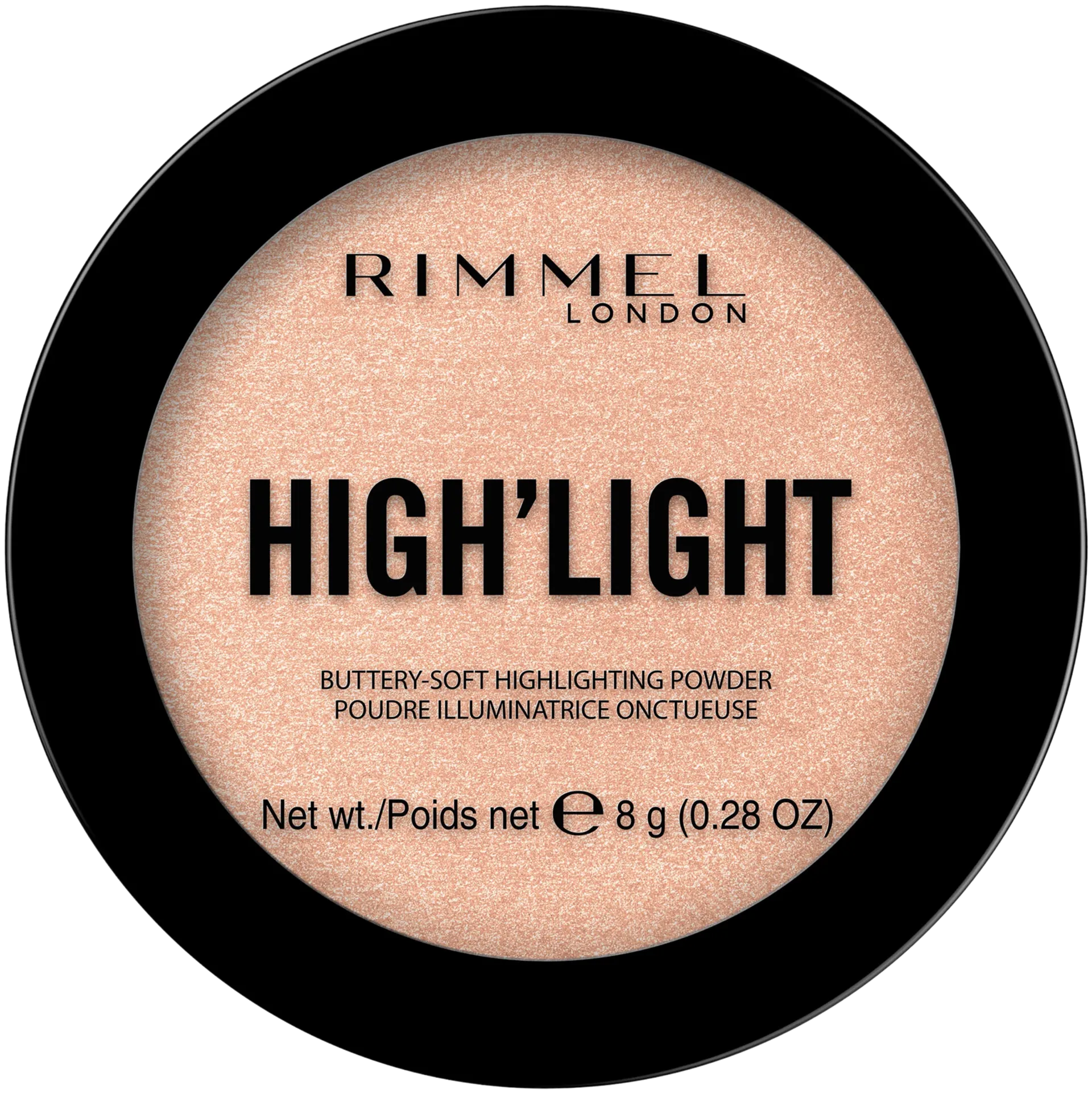 Rimmel High'Light, 002 Candlelit 8 g valopuuteri - 1