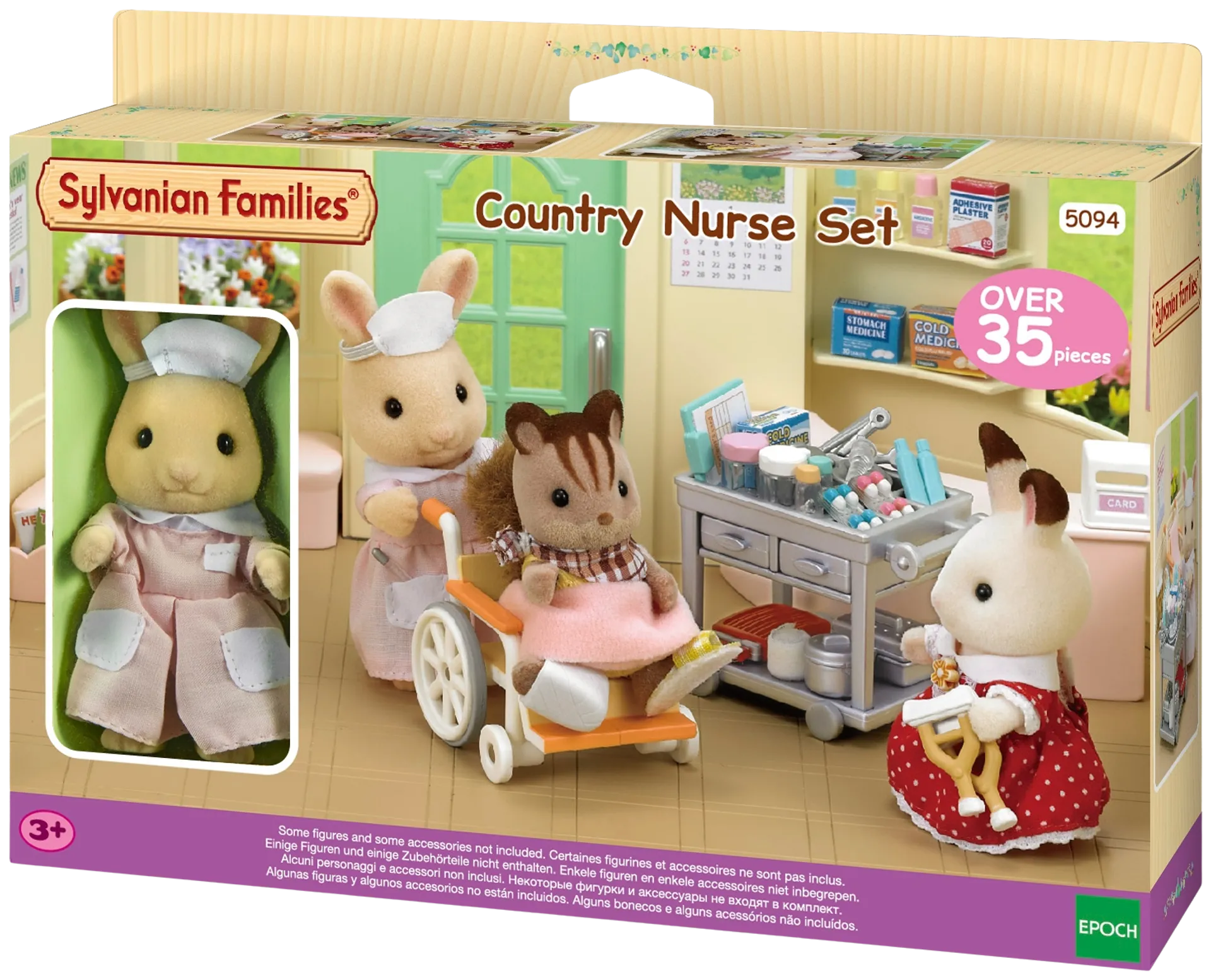 Sylvanian Families sairaanhoitajasetti - 1