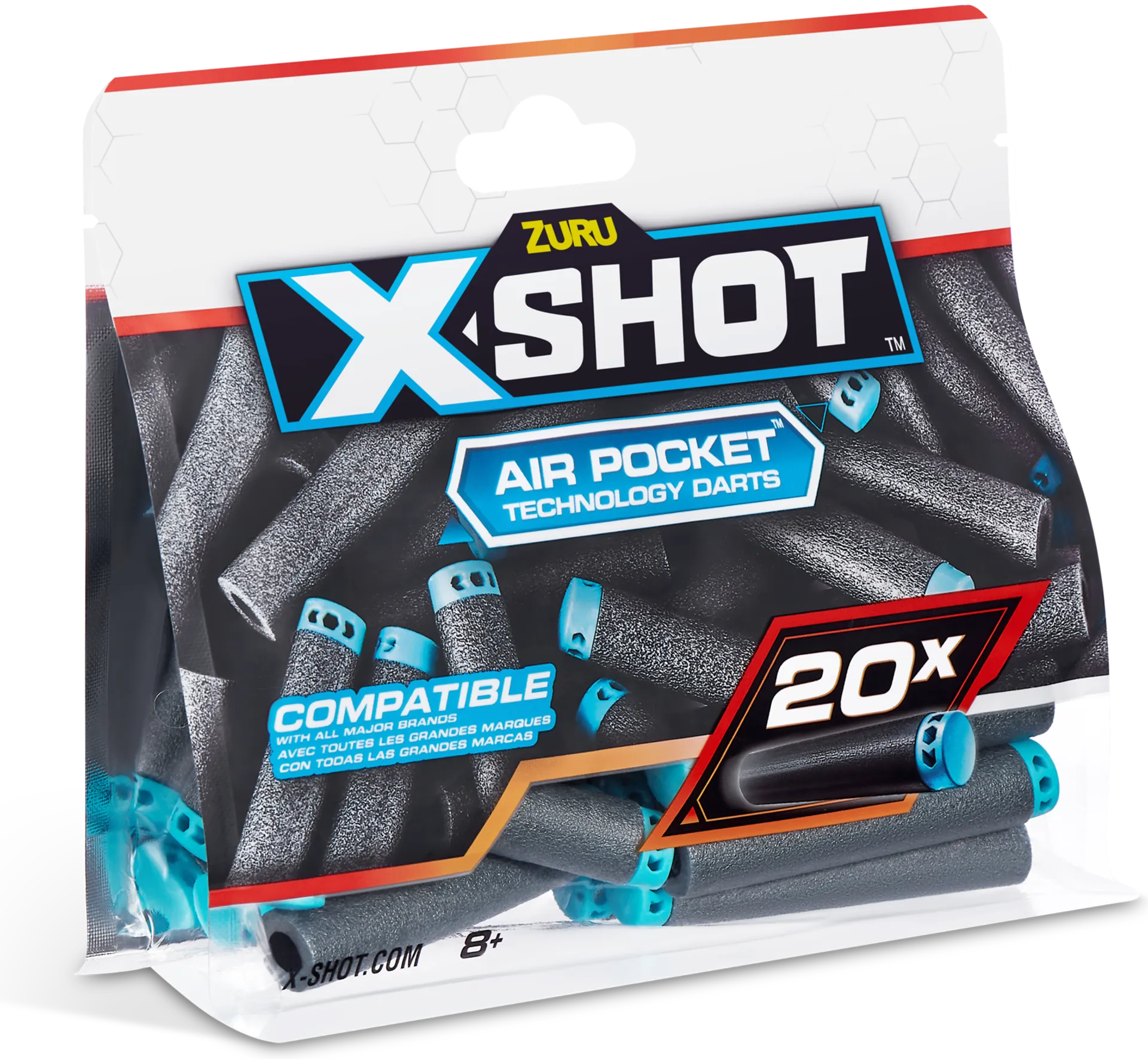 X-Shot Excel 20 kpl vaahtomuoviammukset - 2