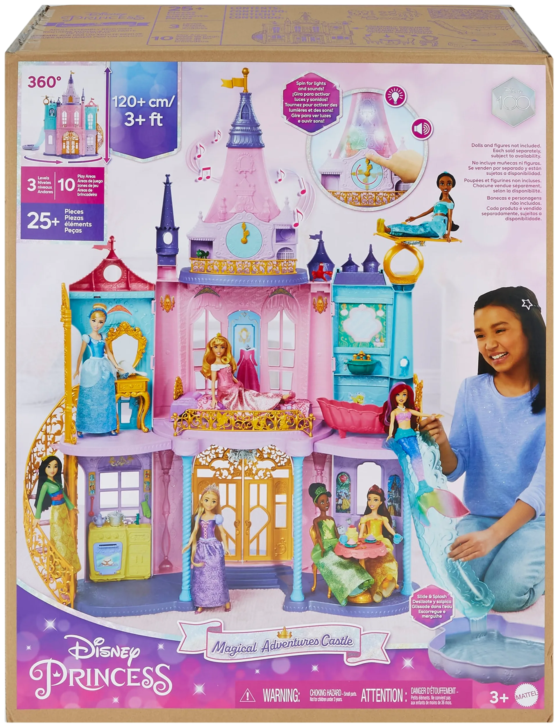 Disney Princess Magical Adventures Castle - 5