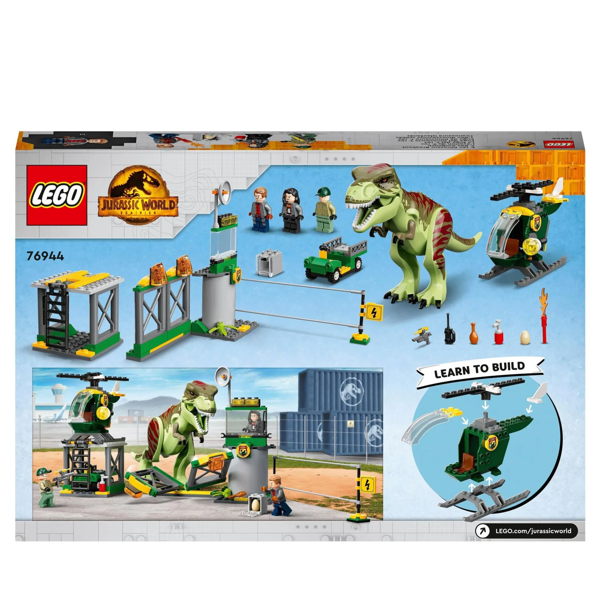 LEGO® Jurassic World  76944 T. rex dinosauruksen pako - 5