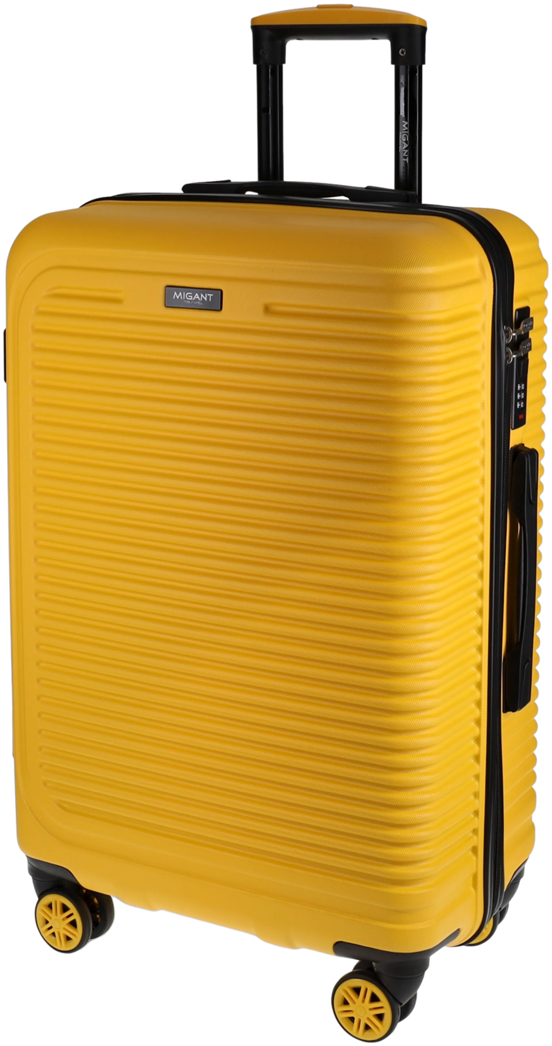 Migant matkalaukku MGT-27 65 cm keltainen - 2